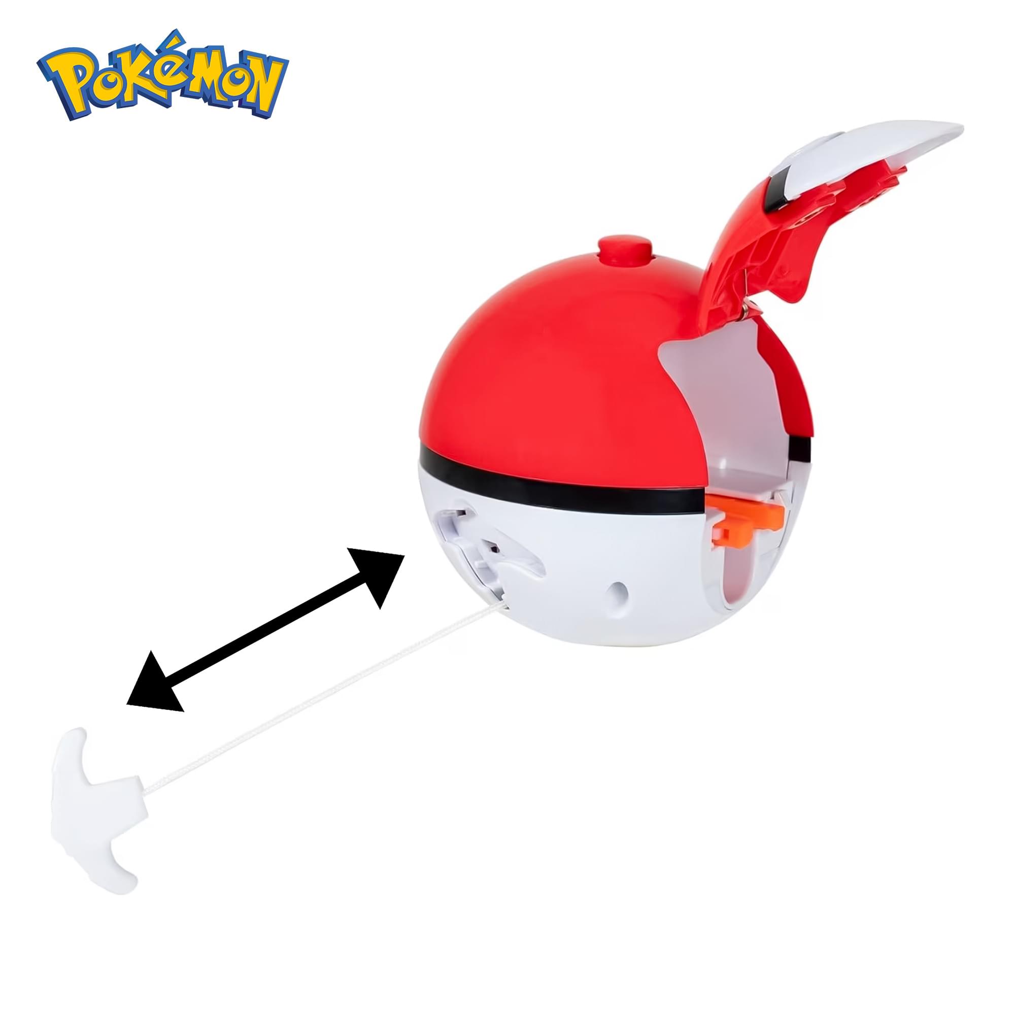 Pokemon Battle Spinning Top and Poke Ball Launcher| Pikachu