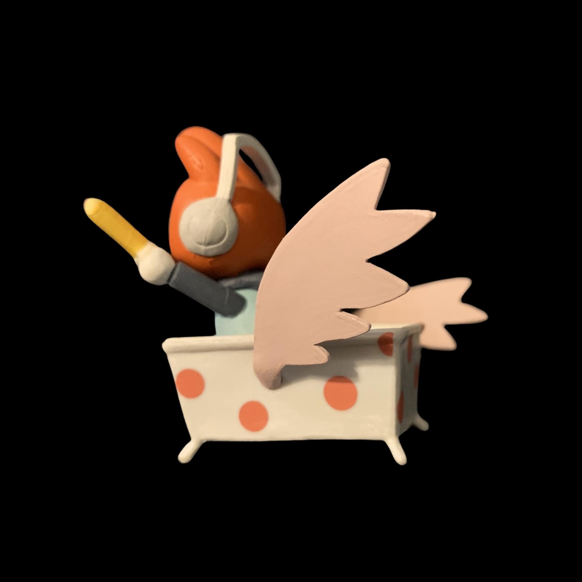 Scribblenauts 2" Figure: Maxwell in Tub with Wings