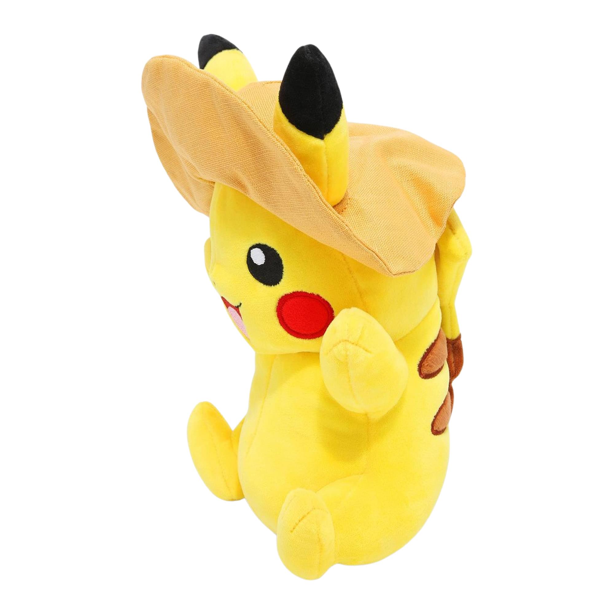 Pokemon Pikachu with Sun Hat 8-Inch Plush