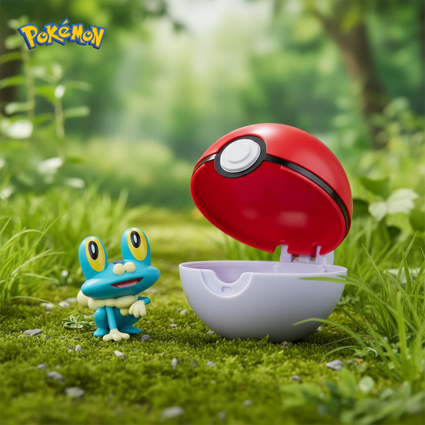 Pokemon Clip 'N' Go | Froakie + Poke Ball