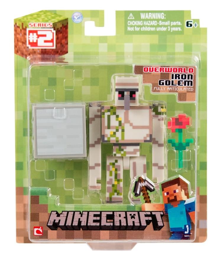 Minecraft Population Iron Golem Figure