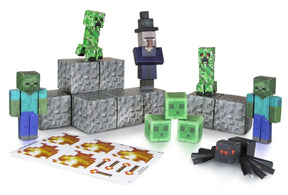 Minecraft Overworld Hostile Mobs Pack Build Set