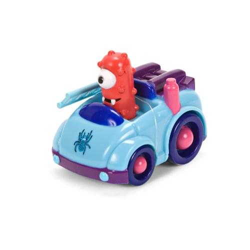 Yo Gabba Gabba 4" Muno, Plex, Brobee Figure Vehicles: Case of 9