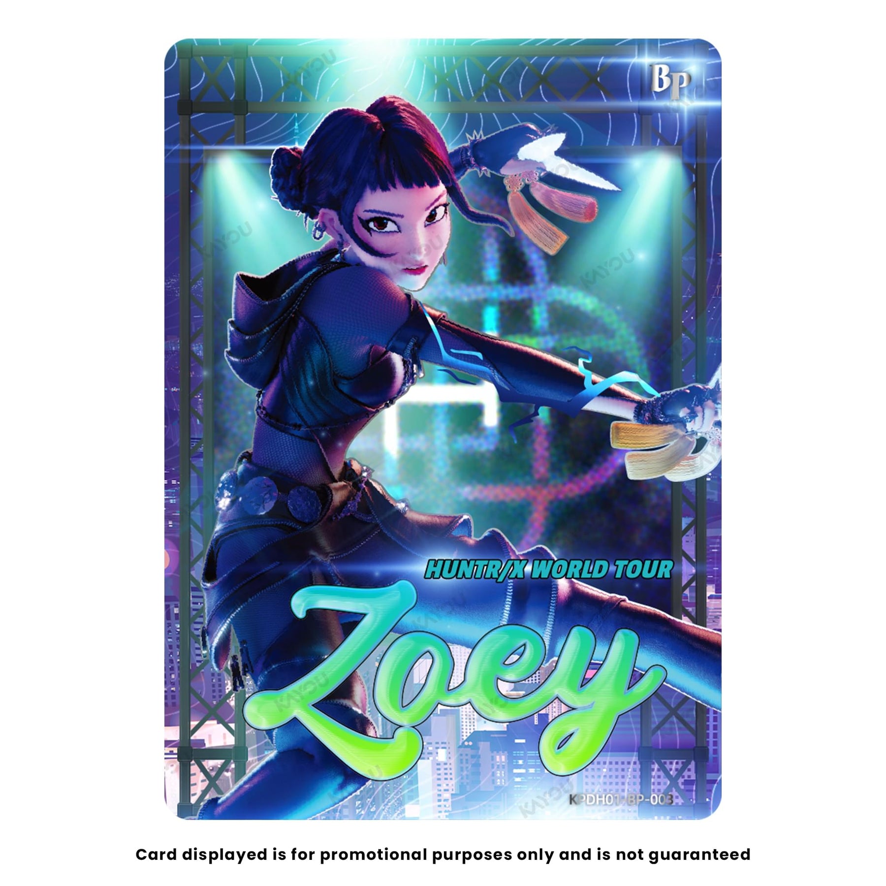 K-Pop Demon Hunters Collectible Trading Cards Energy Edition Series 1 | 12 Packs