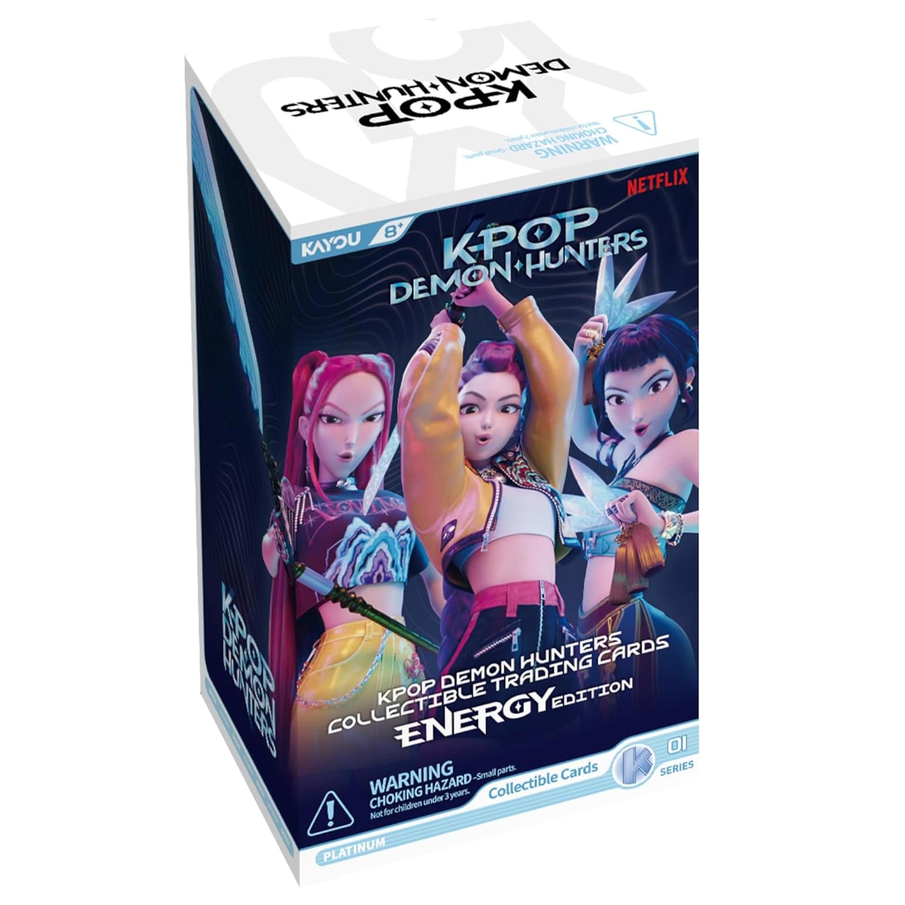 K-Pop Demon Hunters Collectible Trading Cards Energy Edition Series 1 | 12 Packs