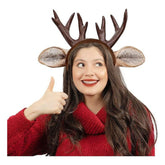 Deer Horn and Ear Adult Costume Headband