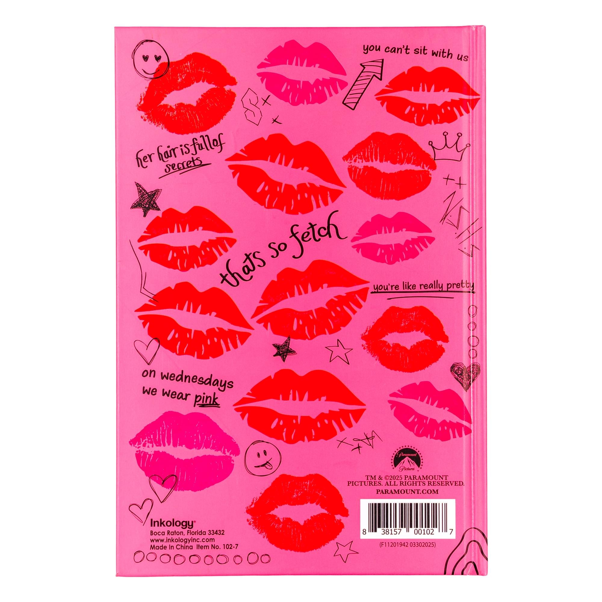 Mean Girls Burn Book Hardback Journal