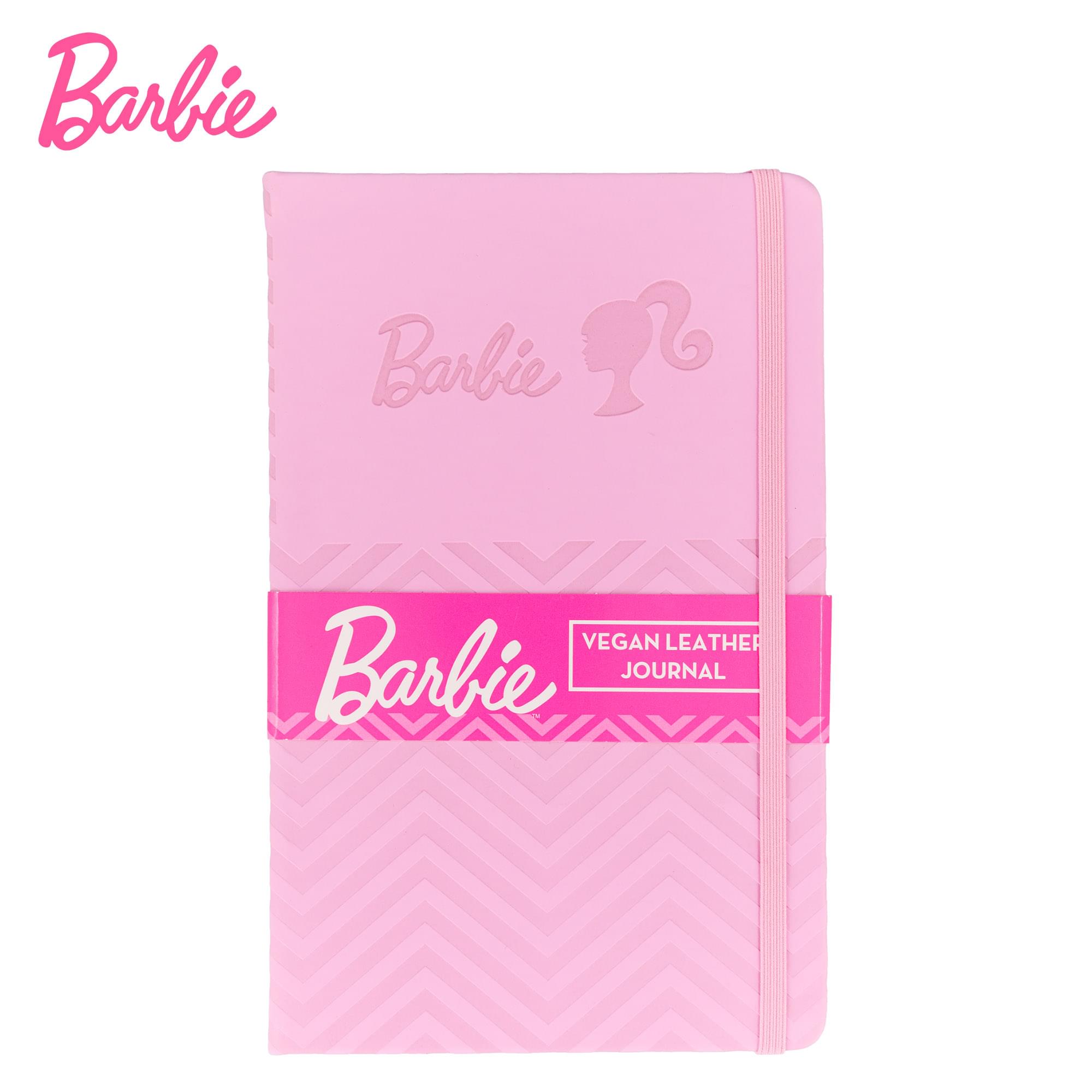 Barbie Vegan Leather 80-Page Notebook | 5 x 8 Inches