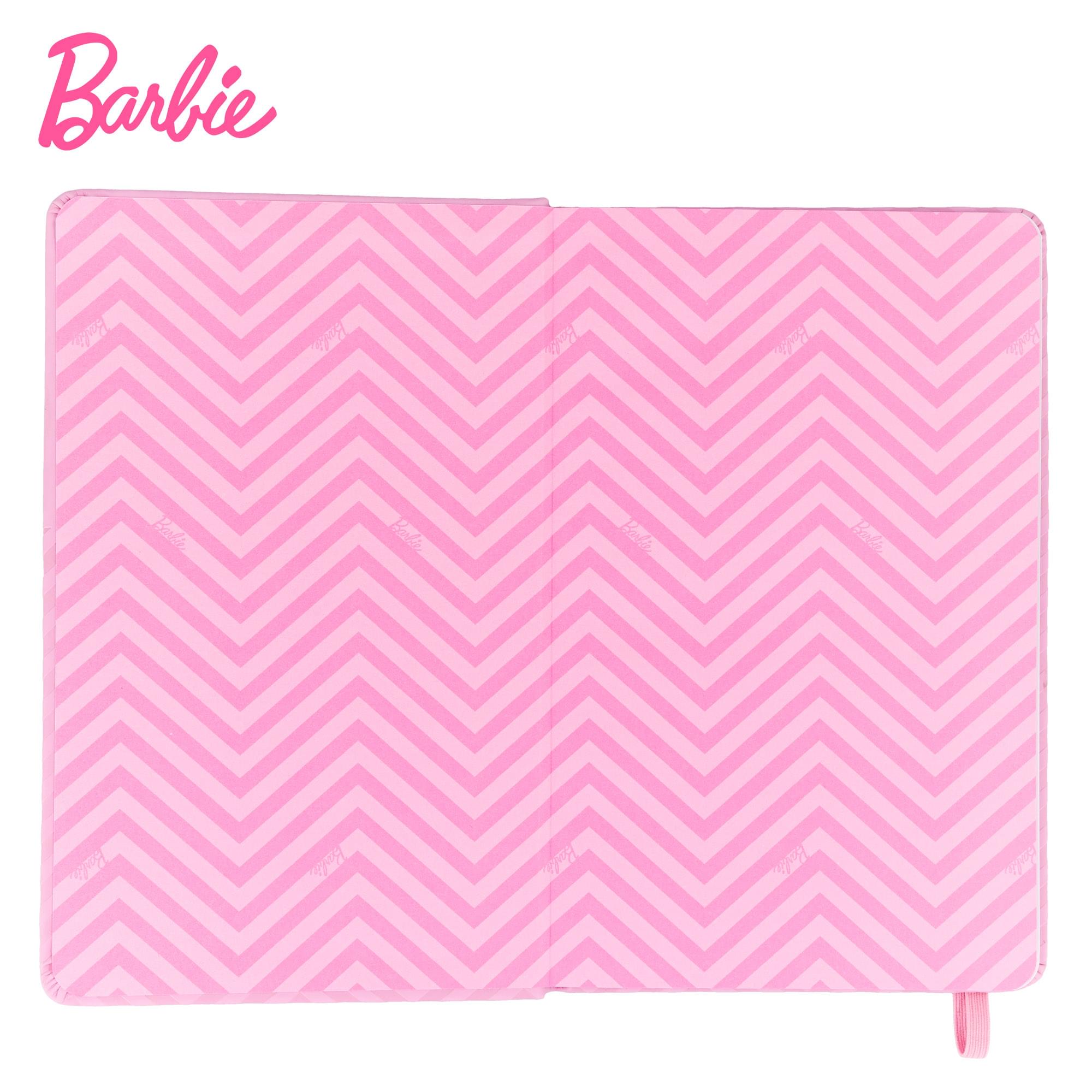 Barbie Vegan Leather 80-Page Notebook | 5 x 8 Inches