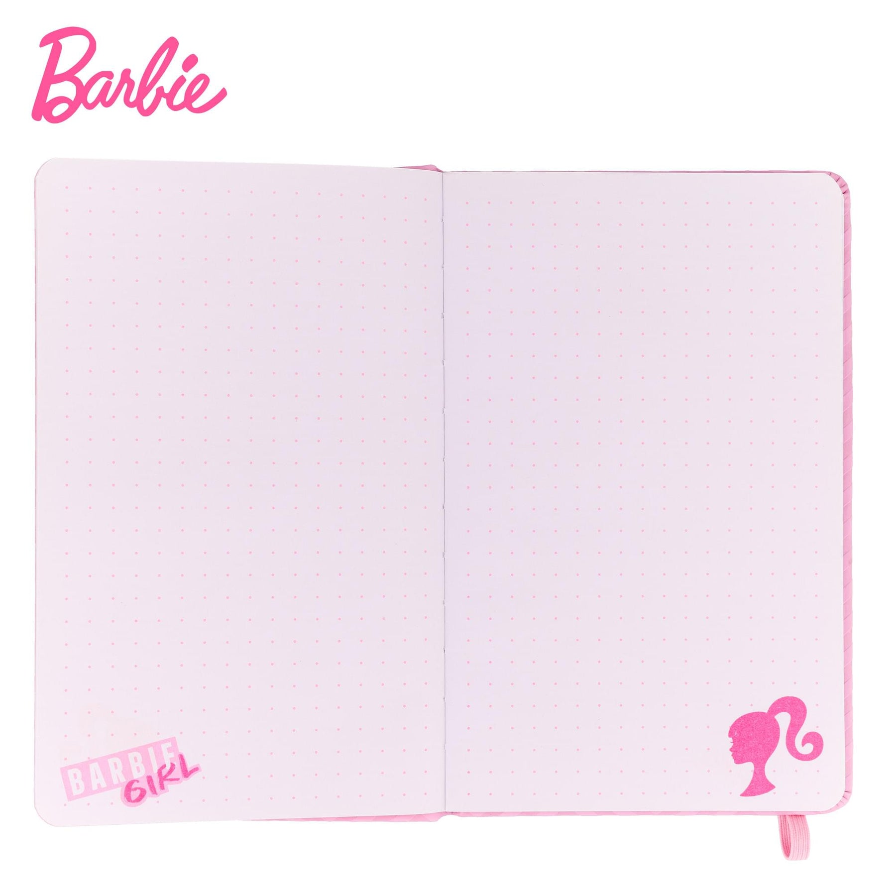 Barbie Vegan Leather 80-Page Notebook | 5 x 8 Inches