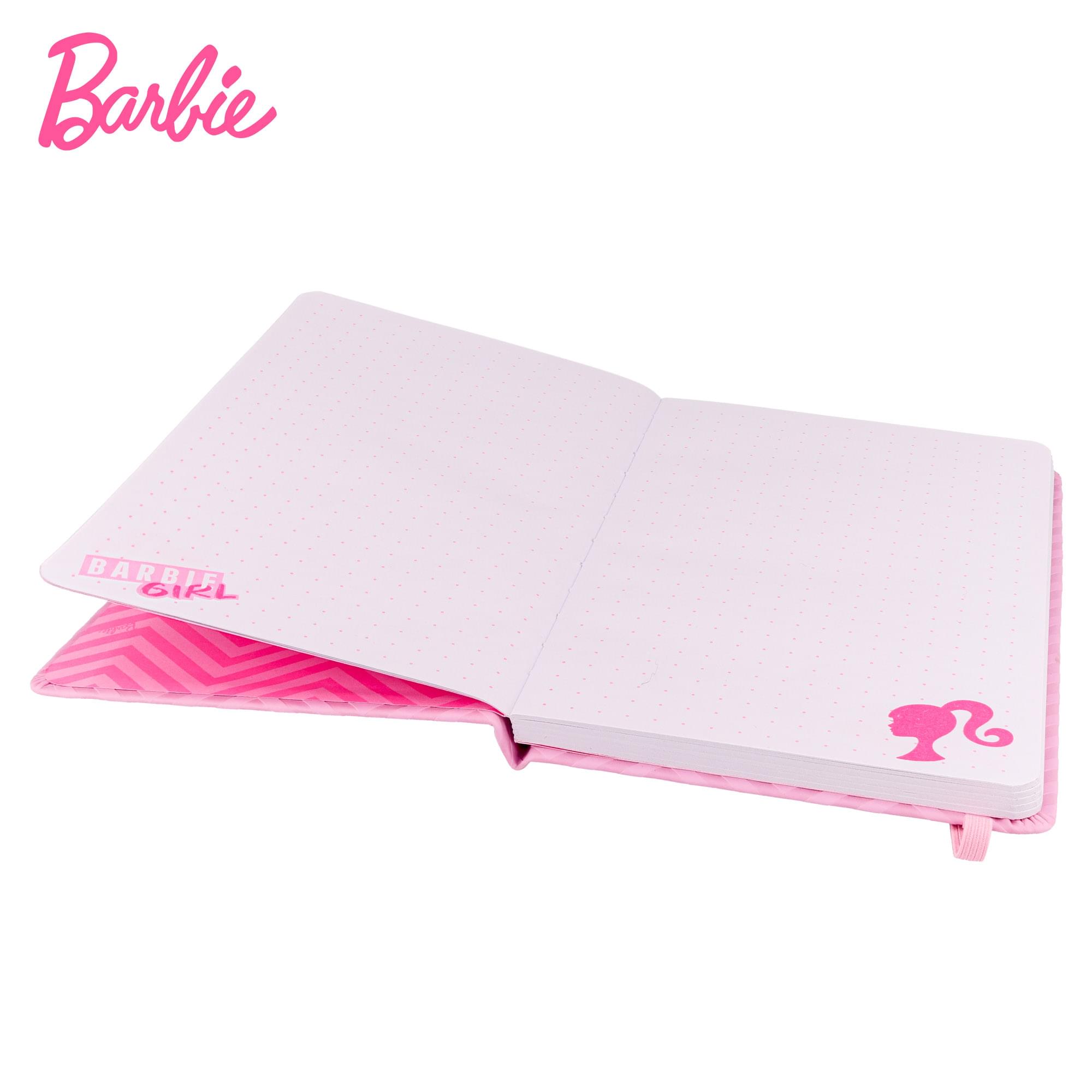 Barbie Vegan Leather 80-Page Notebook | 5 x 8 Inches