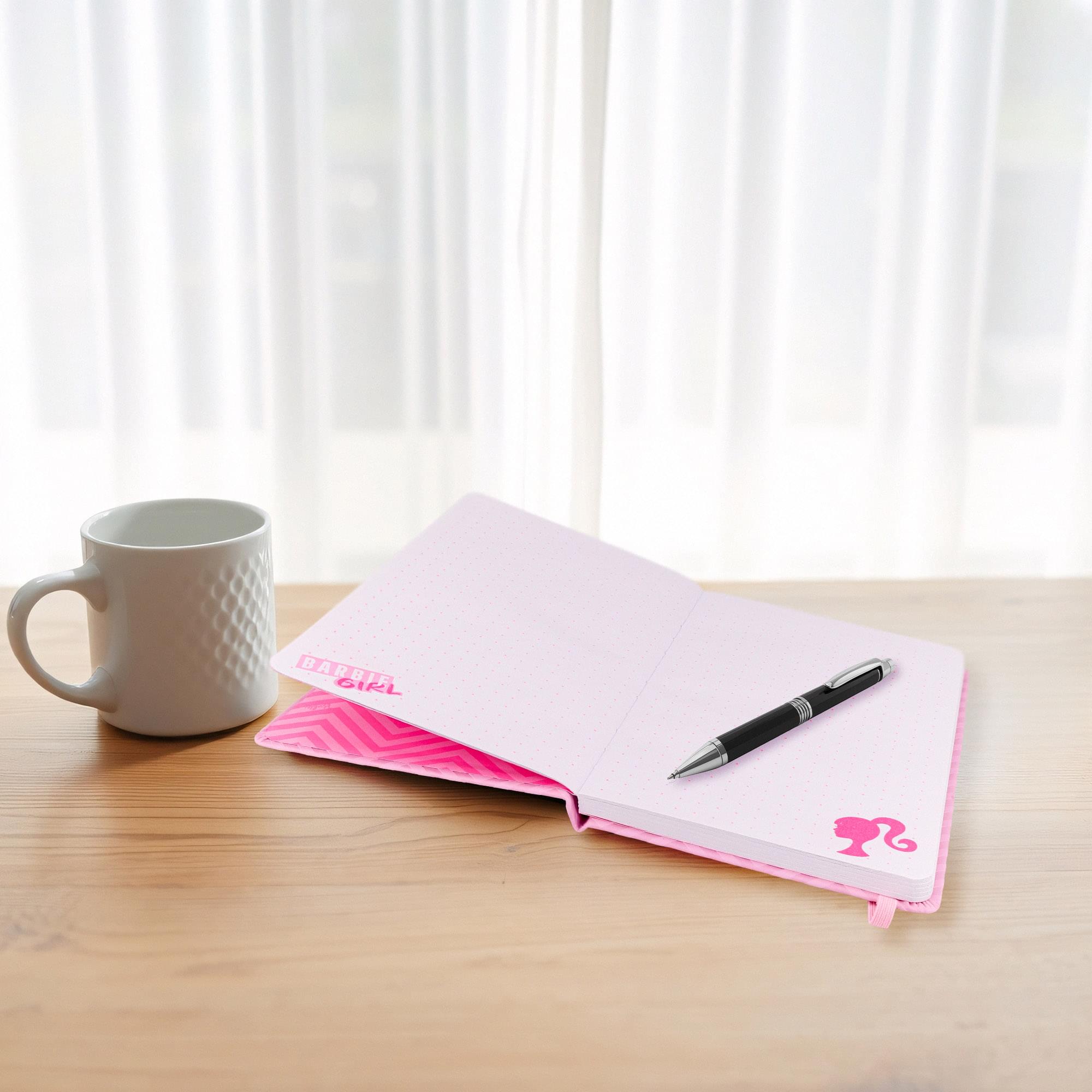 Barbie Vegan Leather 80-Page Notebook | 5 x 8 Inches