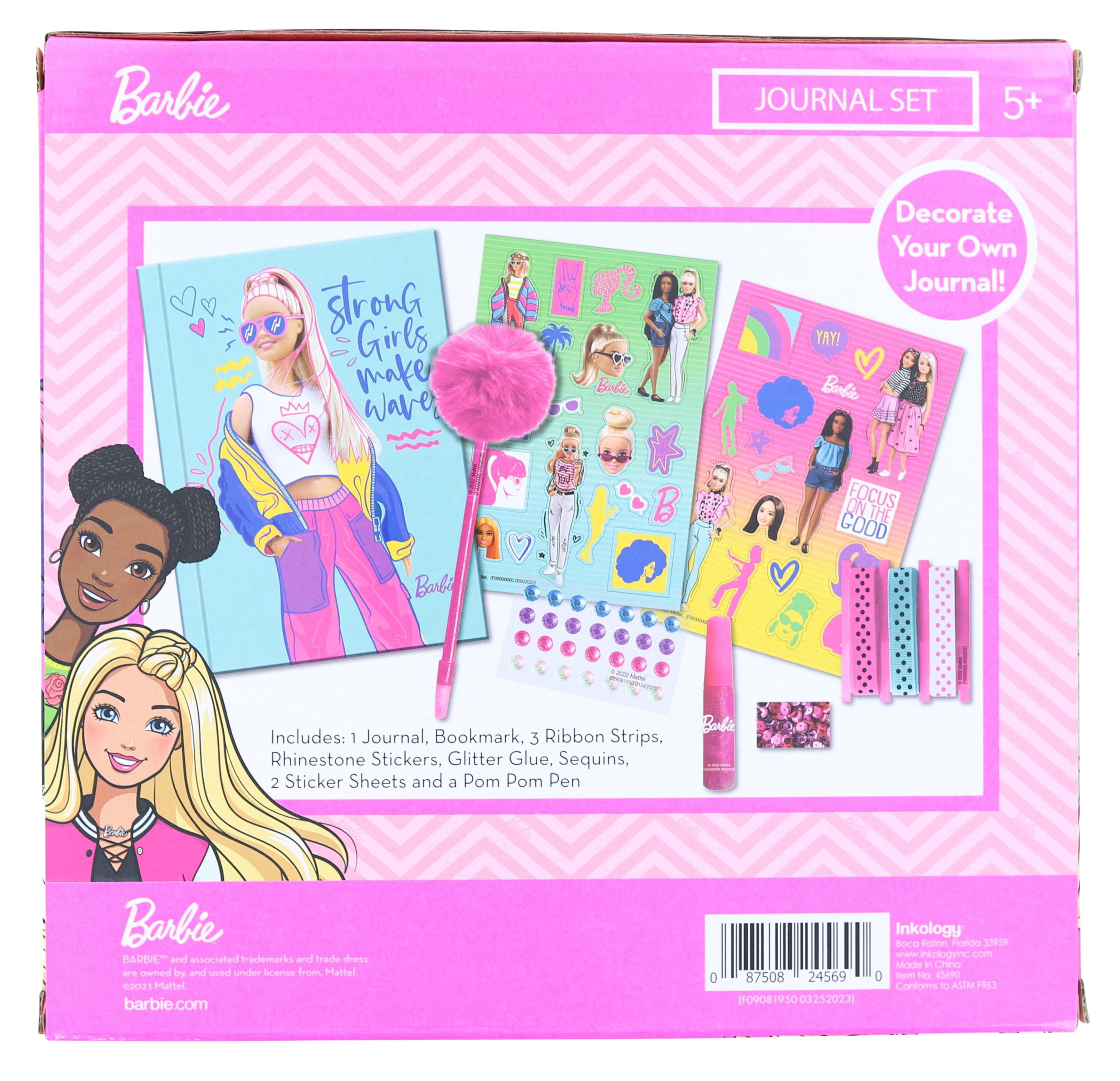 Barbie "Strong Girls Make Waves" Journal Set
