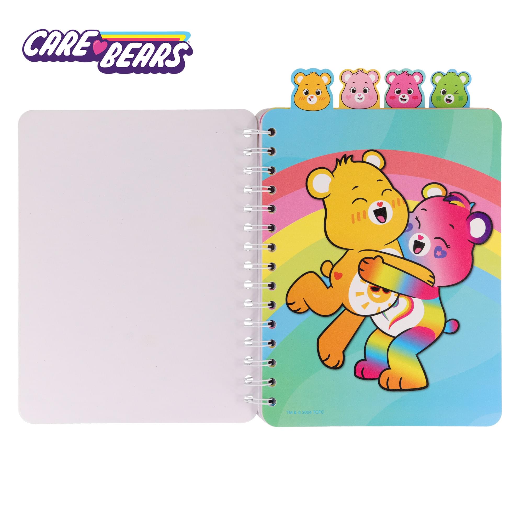 Care Bears: Unlock The Magic "Care-A-Lot Club" 4-Tab Spiral Notebook