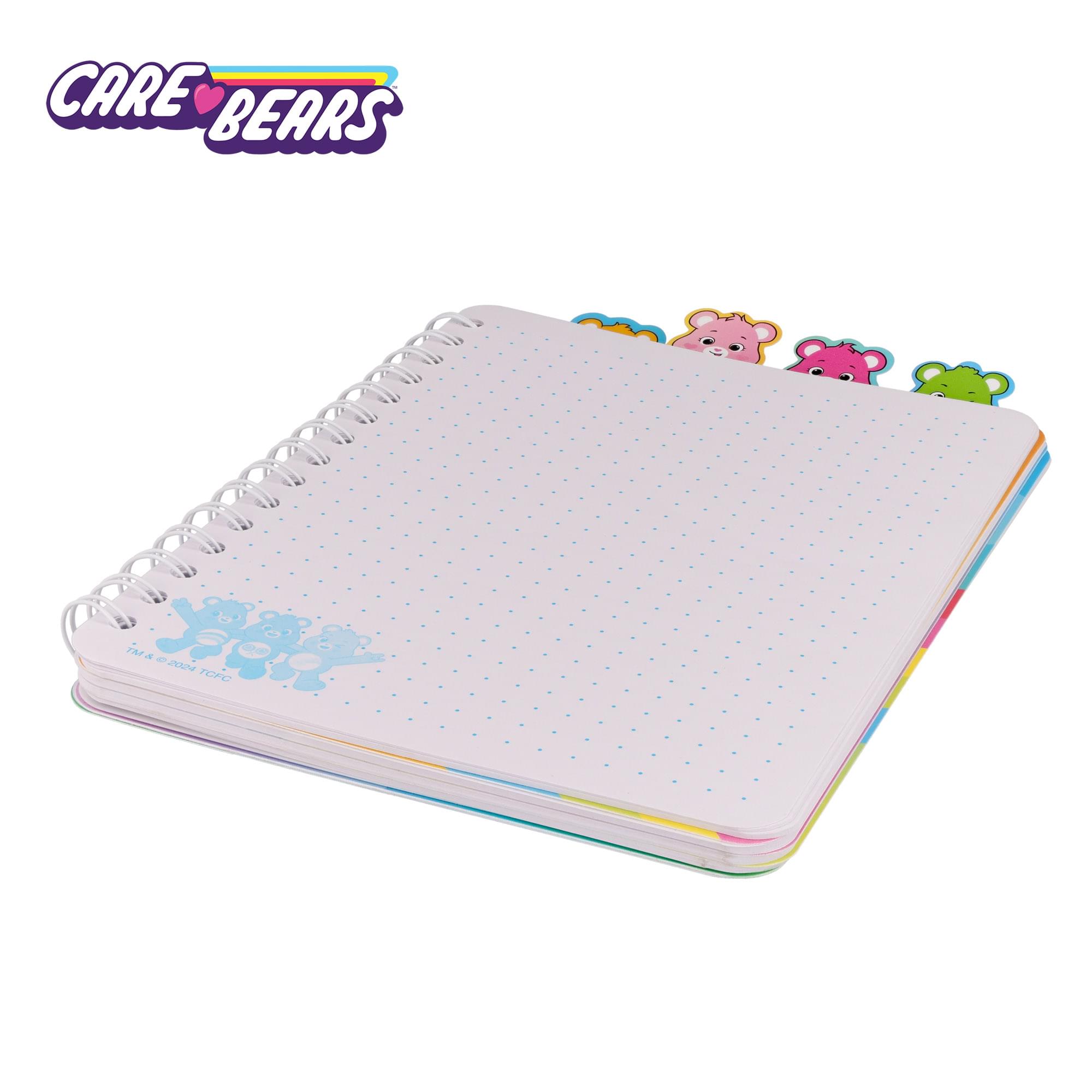 Care Bears: Unlock The Magic "Care-A-Lot Club" 4-Tab Spiral Notebook