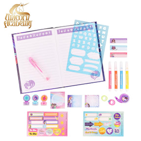 Unicorn Academy Super Scrap Journal Boxed Set | 5 x 7 Inches