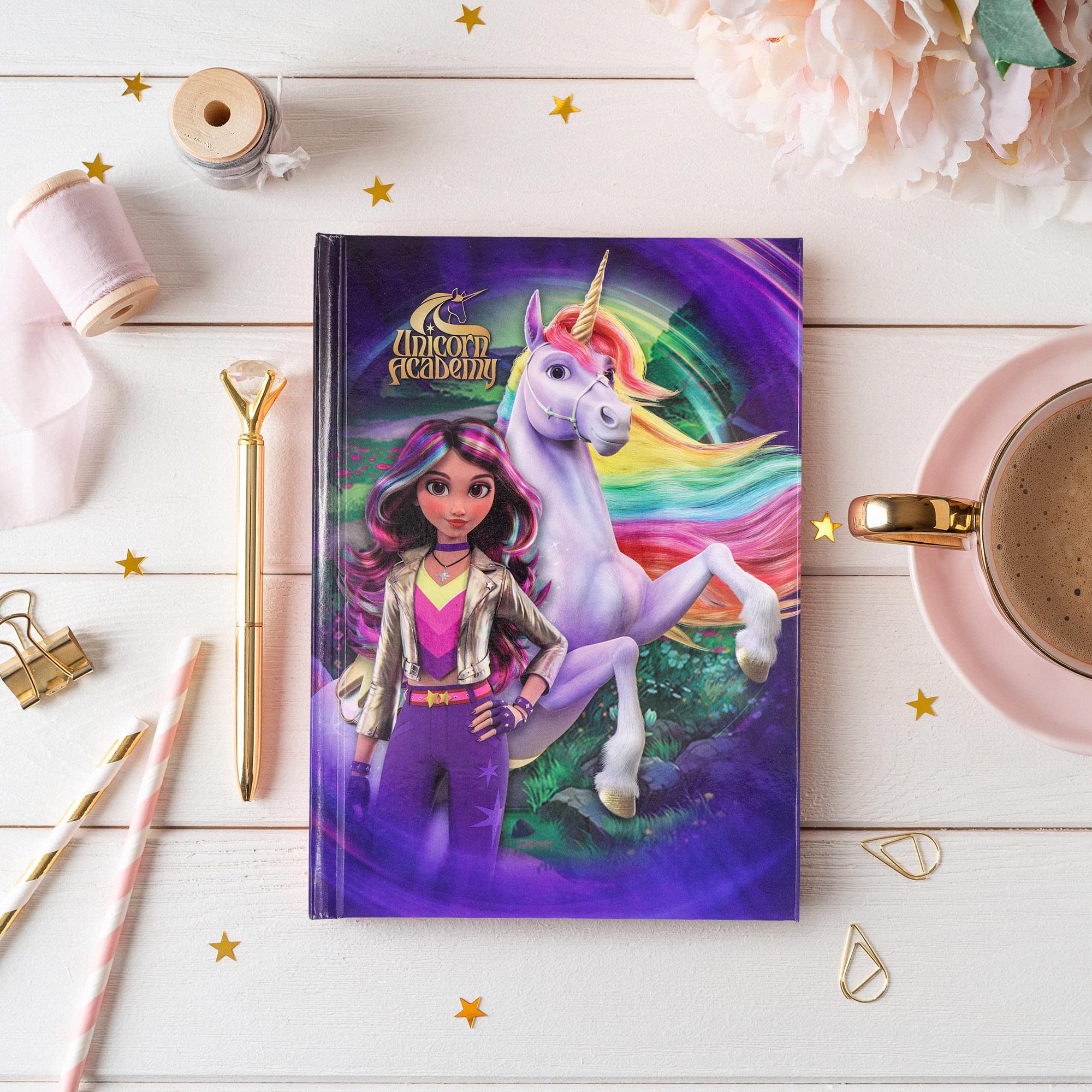 Unicorn Academy Super Scrap Journal Boxed Set | 5 x 7 Inches