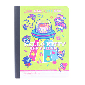 Hello Kitty and Friends Composition Notebook | Green