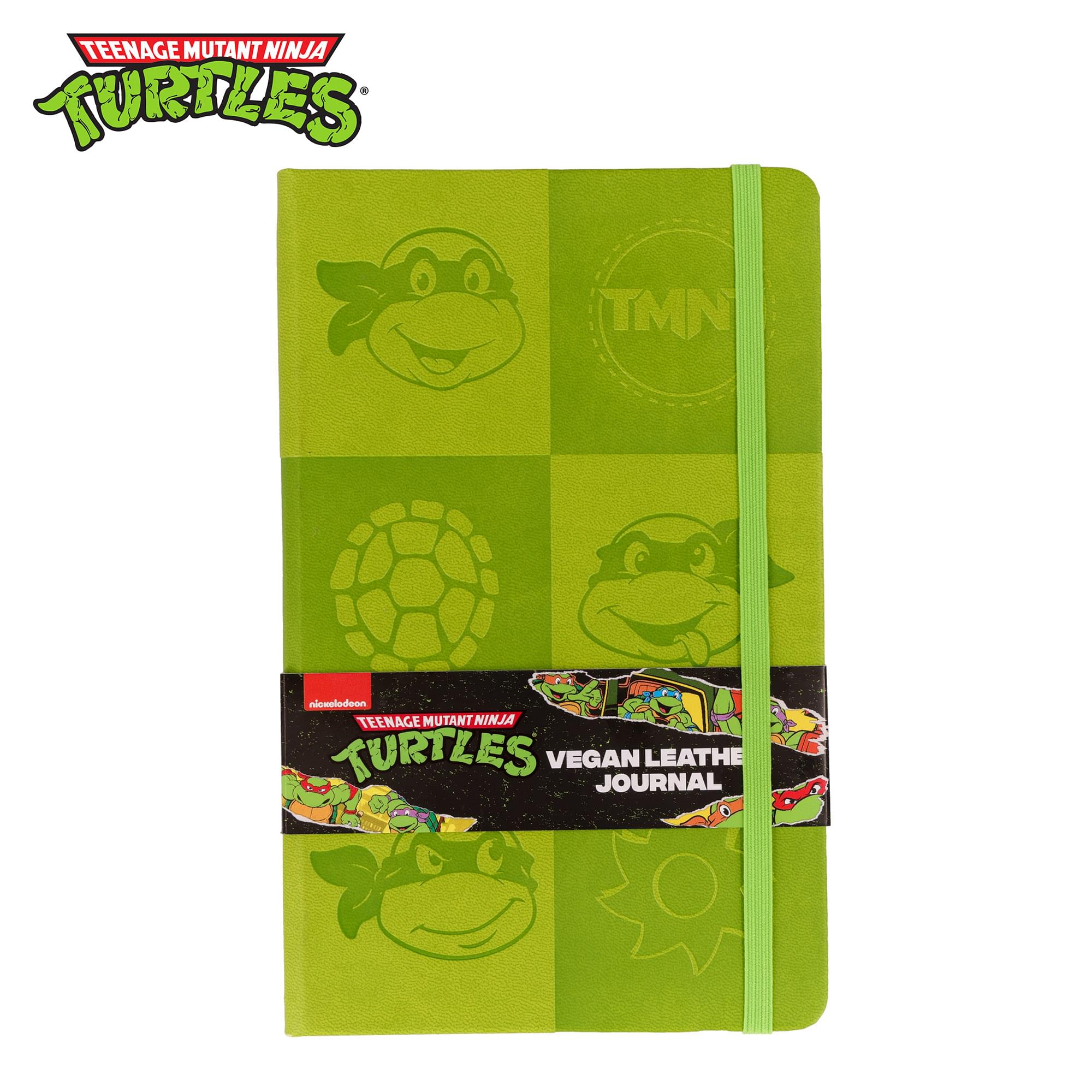 Teenage Mutant Ninja Turtles 80-Page Vegan Leather Notebook | 5 x 8 Inches
