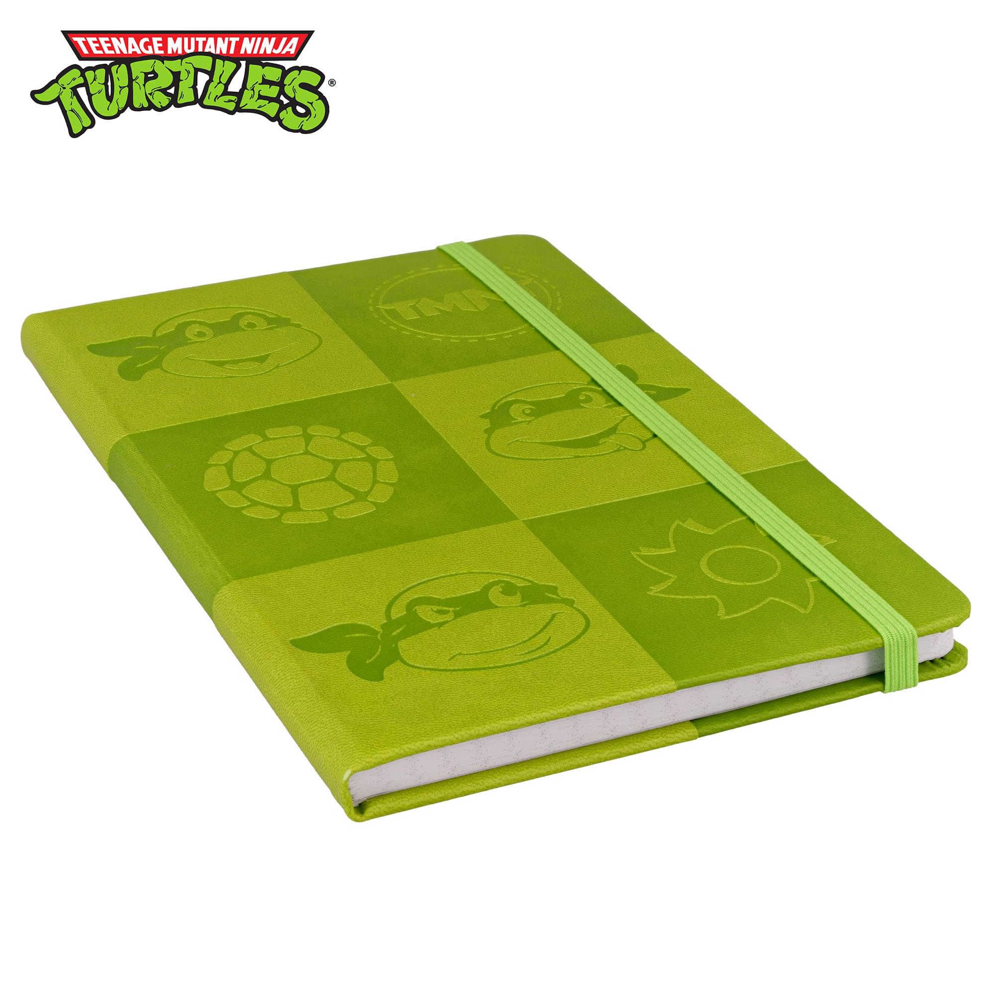 Teenage Mutant Ninja Turtles 80-Page Vegan Leather Notebook | 5 x 8 Inches