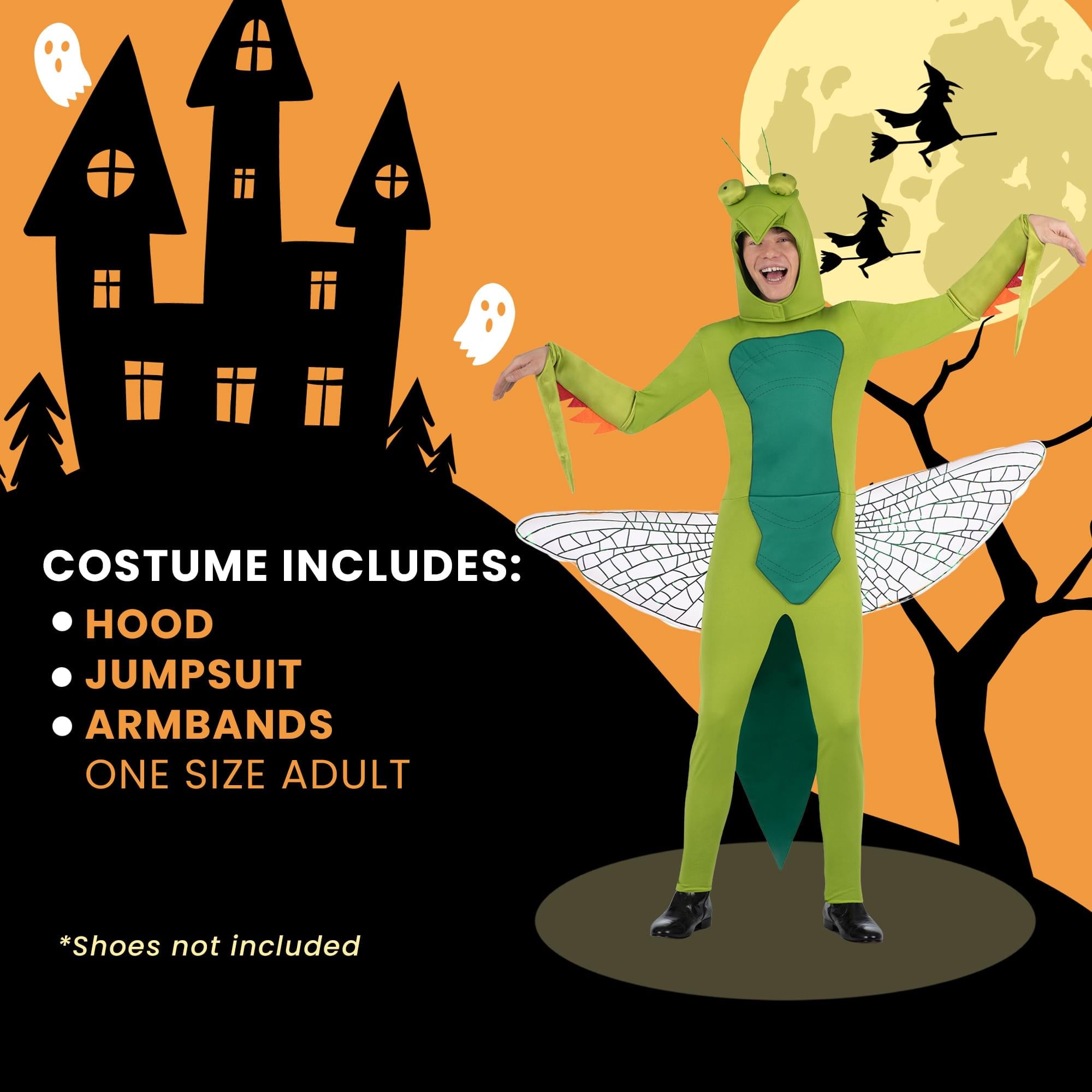 Praying Mantis Adult Costume | One Size