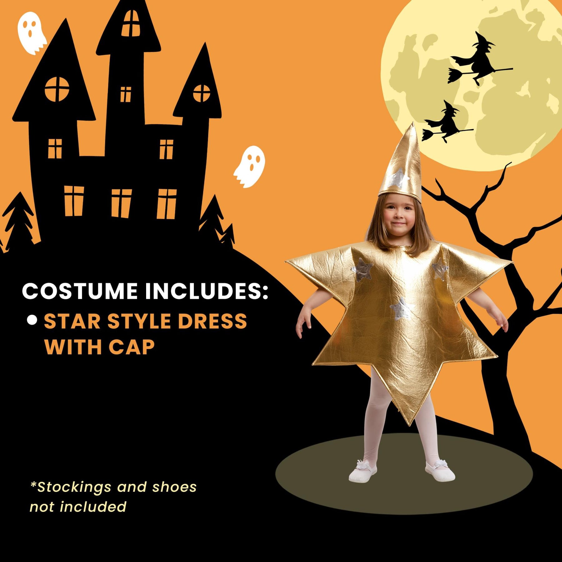 Golden Star Child Costume