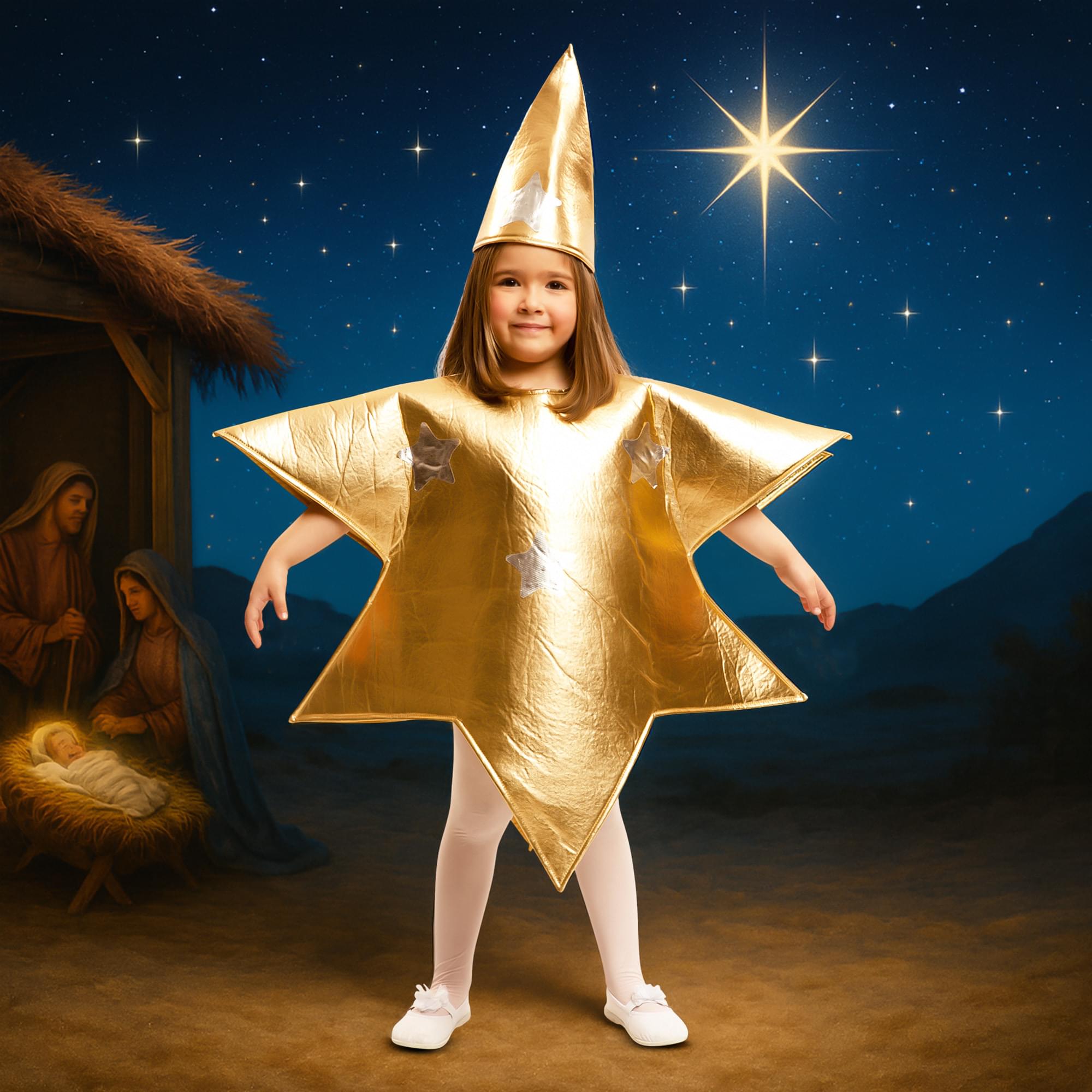 Golden Star Child Costume