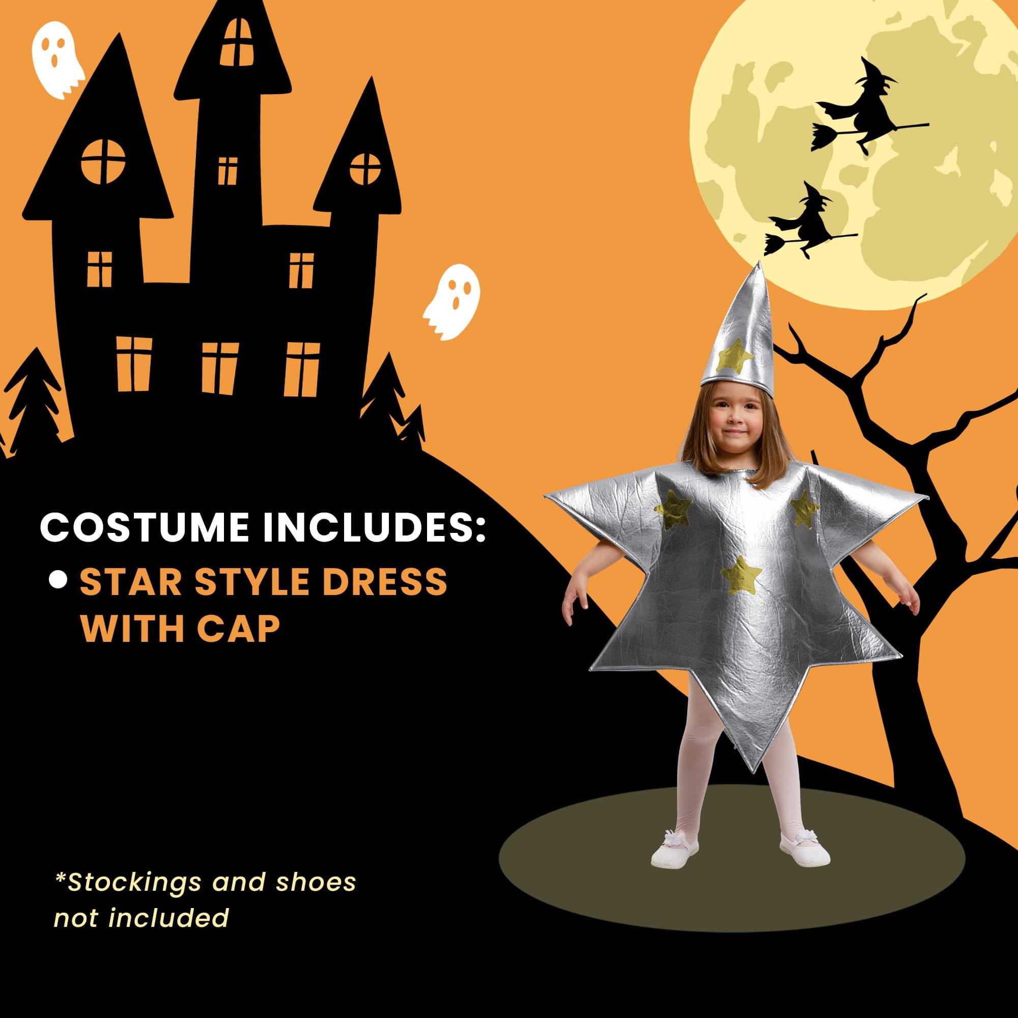 Silver Star Child Costume