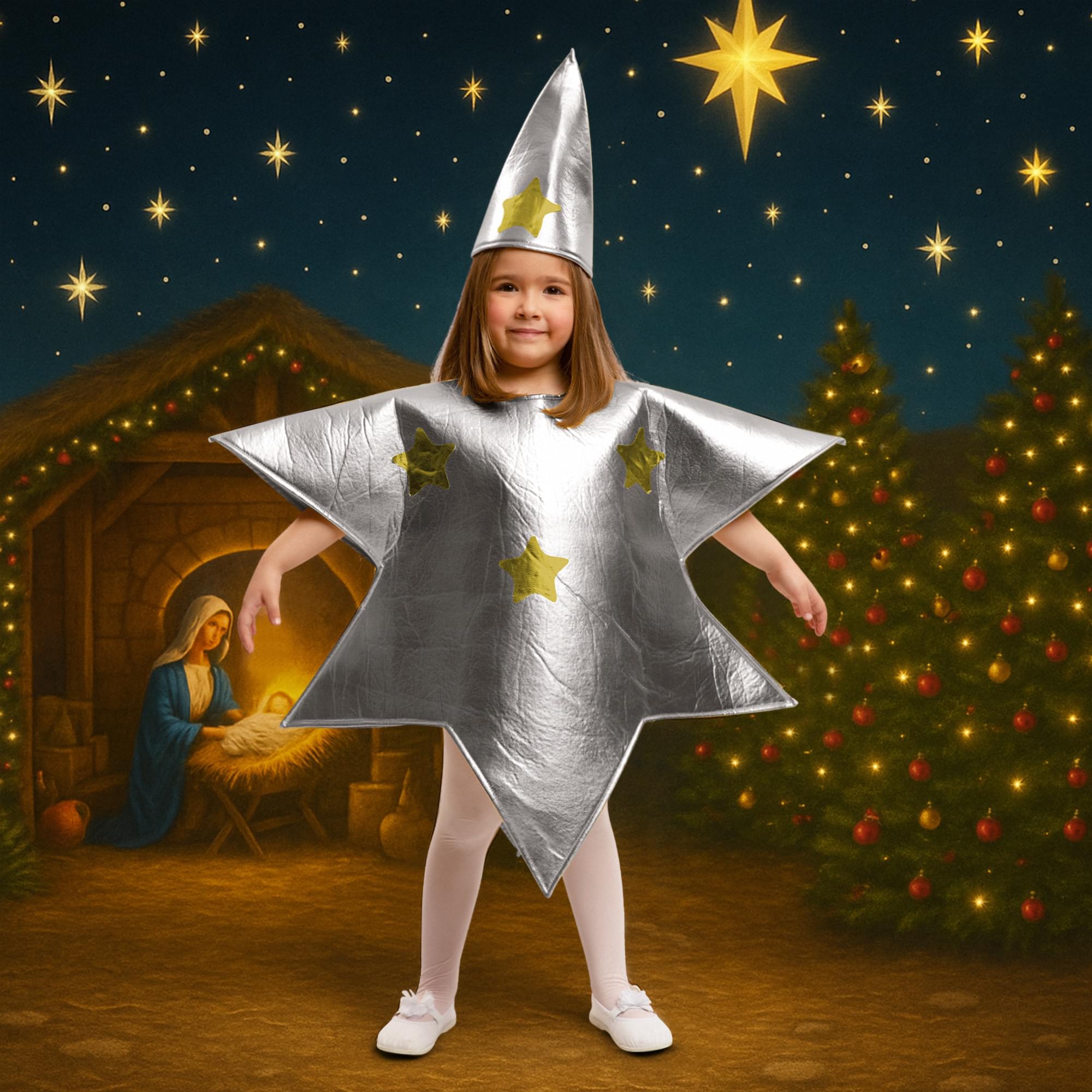 Silver Star Child Costume