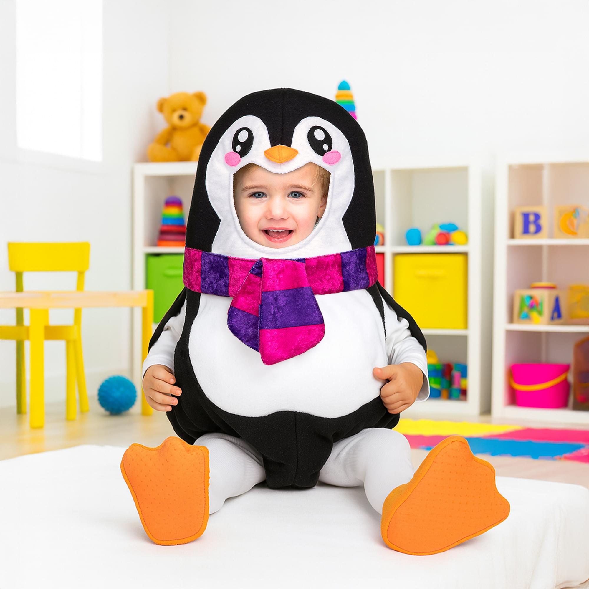 Balloon Penguin Baby Costume