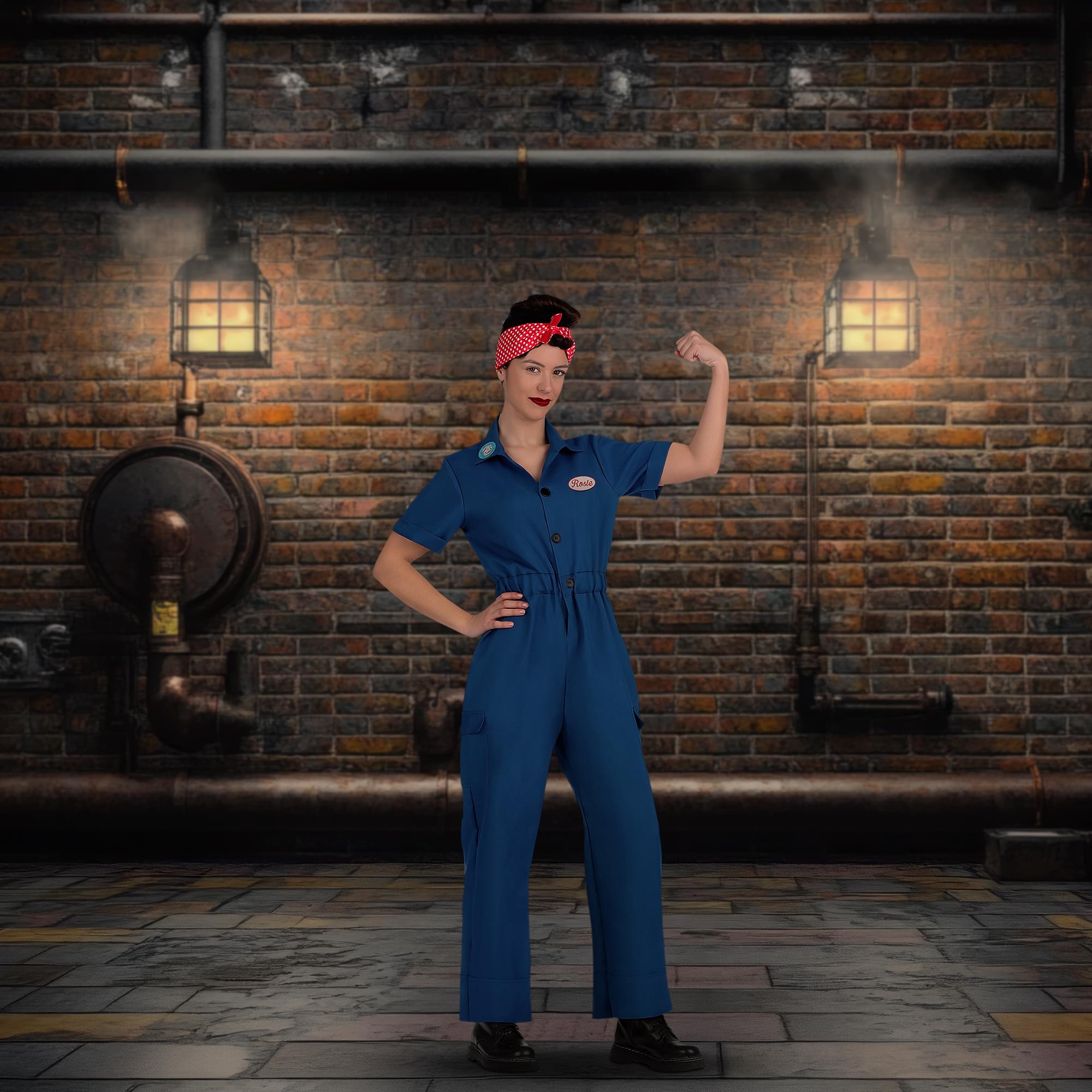 Rosie the Riveter Adult Costume