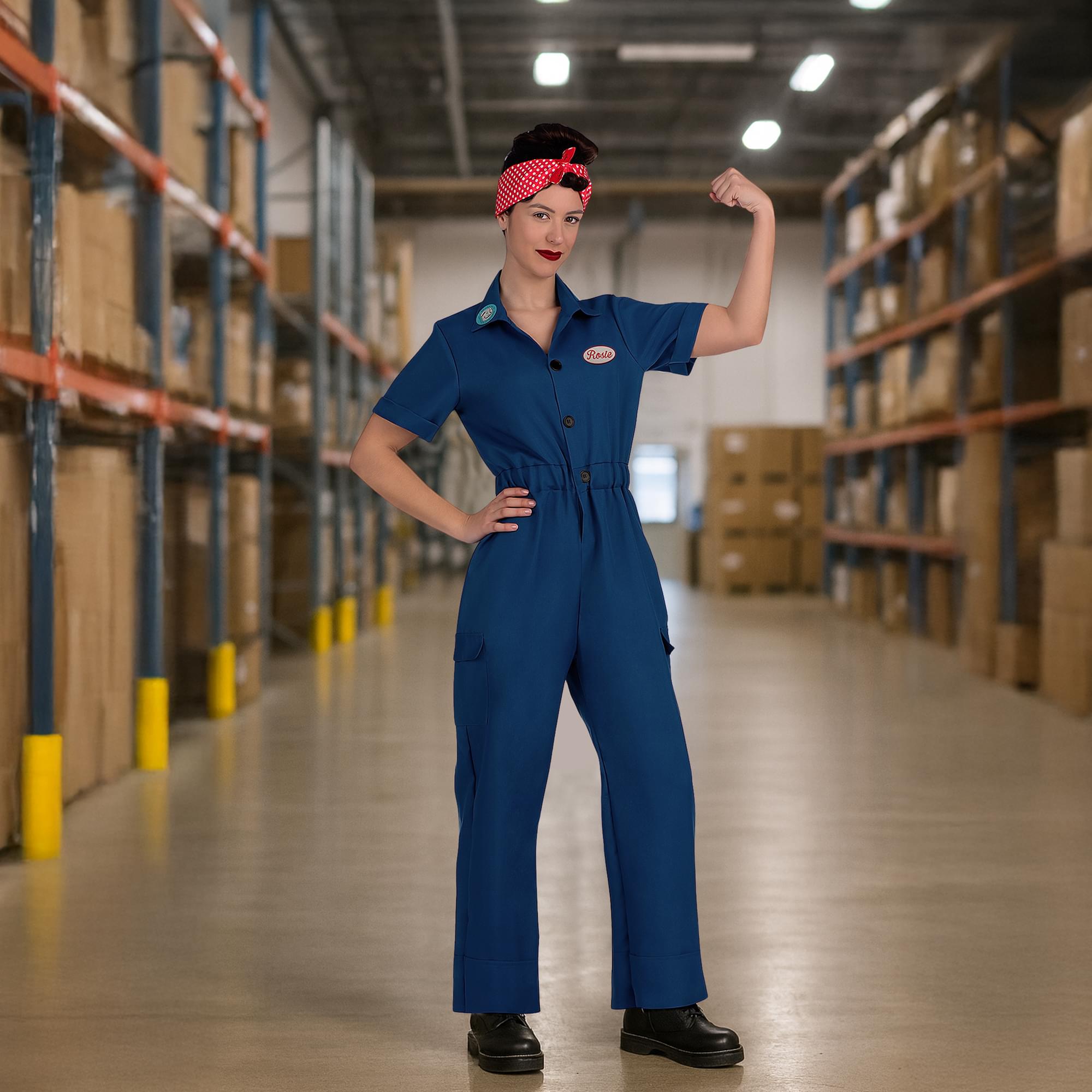 Rosie the Riveter Adult Costume