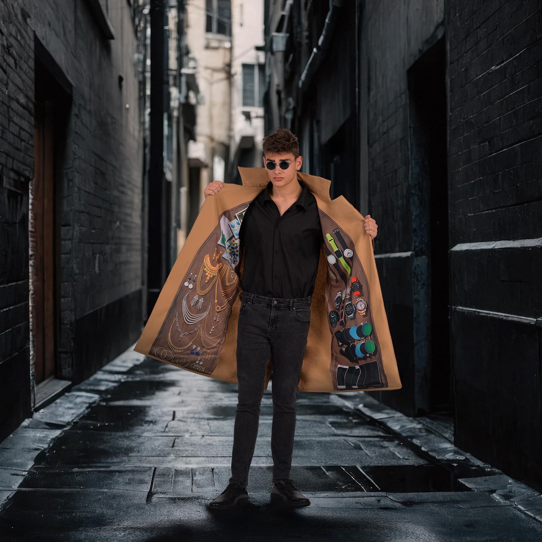 Contraband Street Seller Adult Costume | One Size