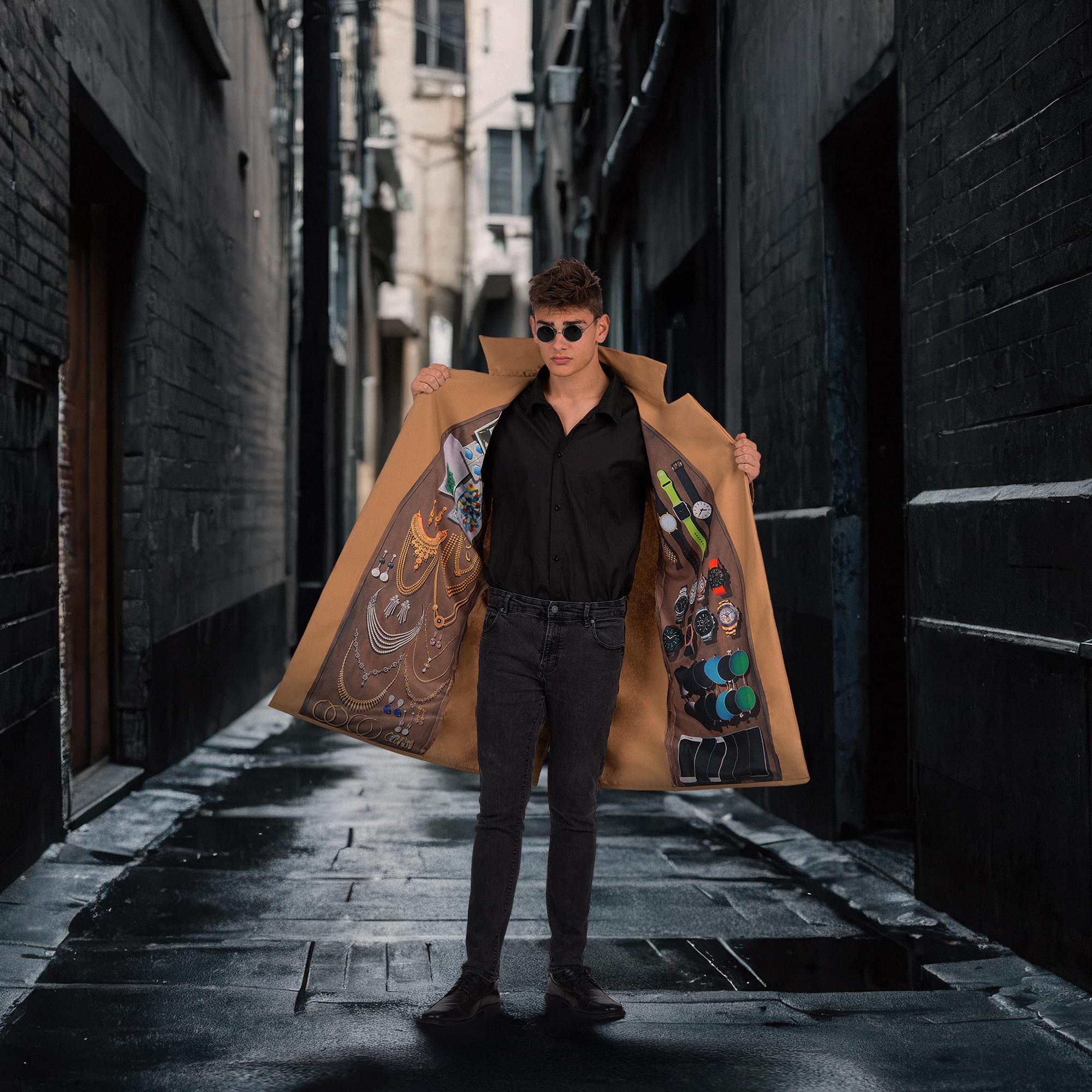 Contraband Street Seller Adult Costume | One Size