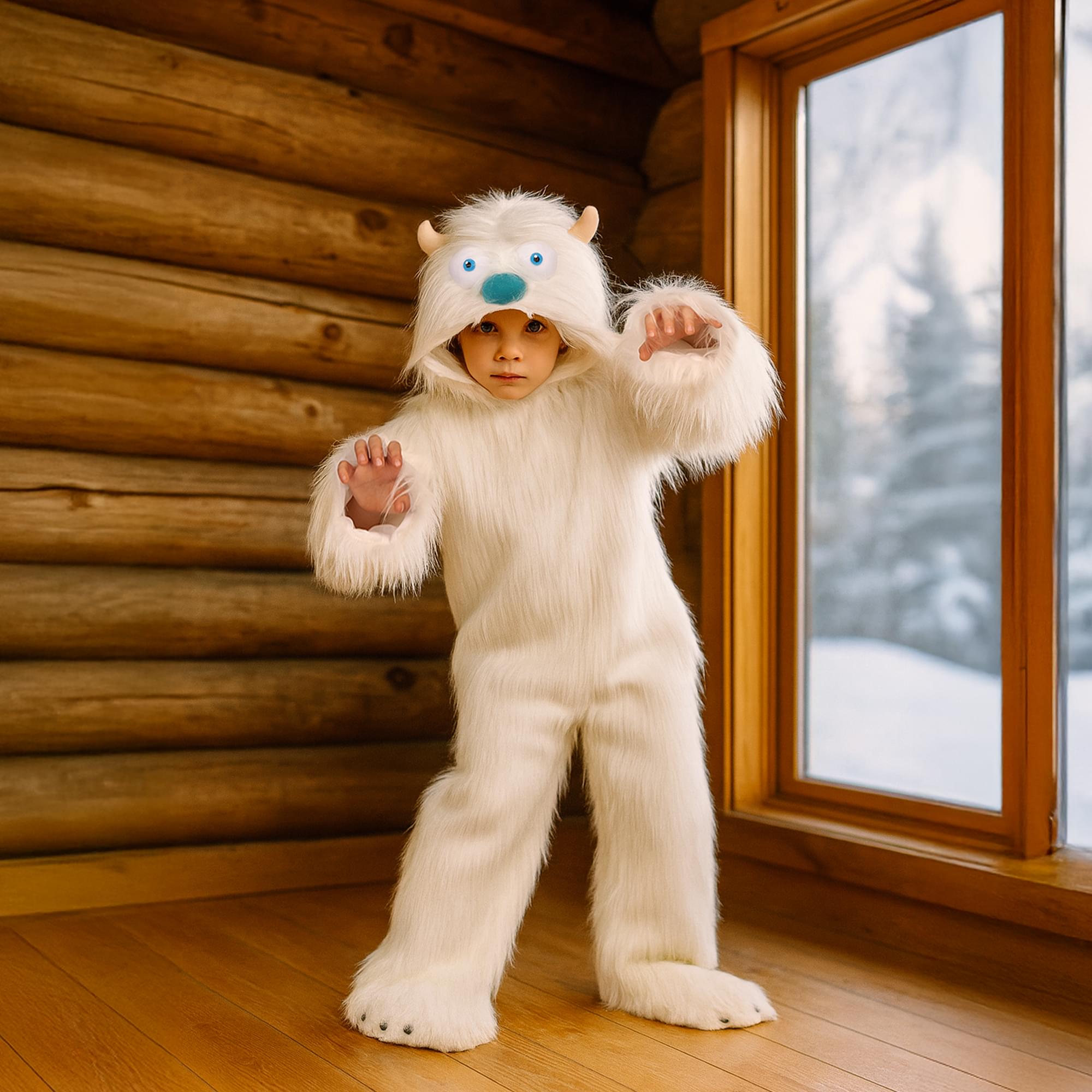 Snow Yeti Child Costume