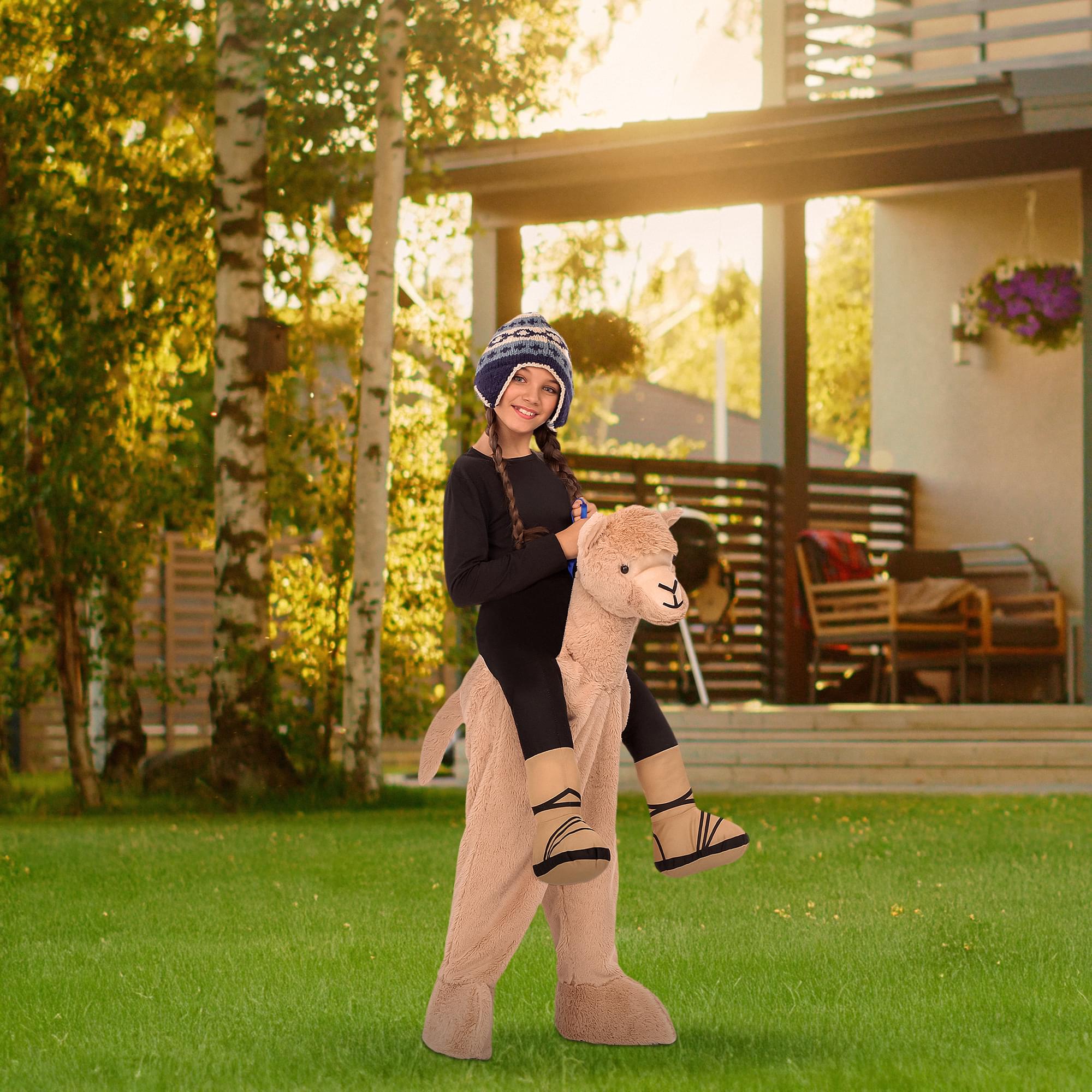 Ride-On Alpaca Child Costume | One Size