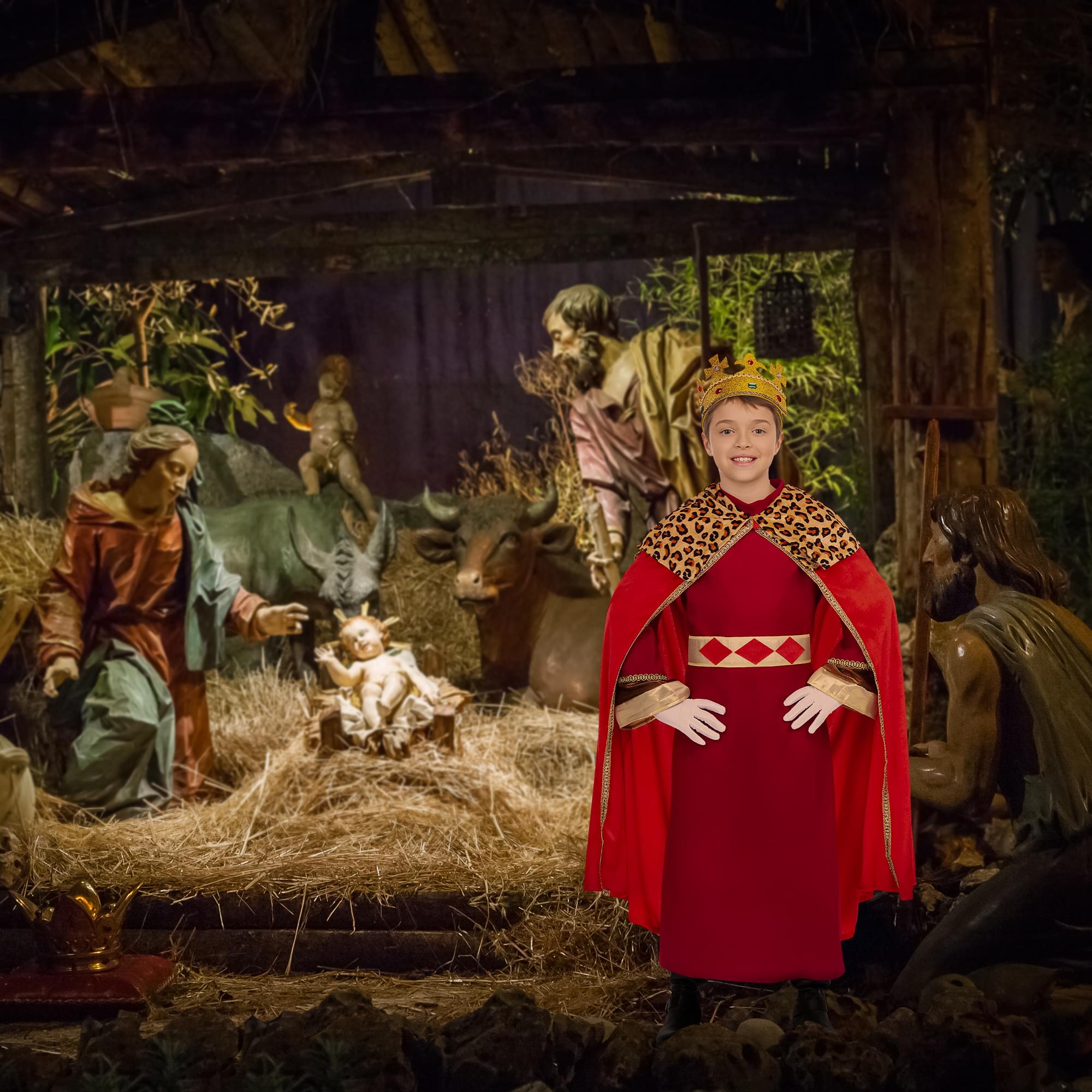 Wise Man King Melchior Child Costume
