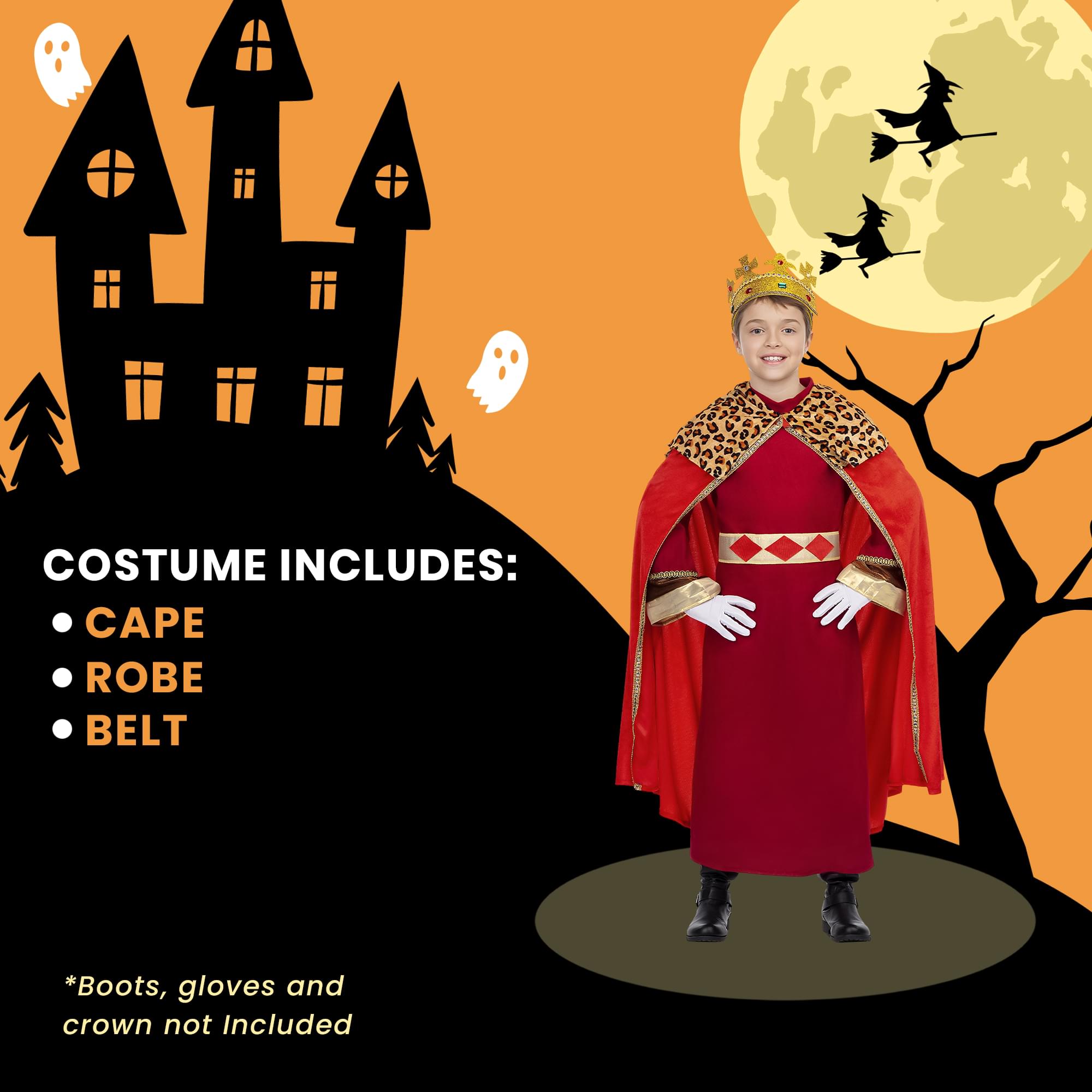 Wise Man King Melchior Child Costume