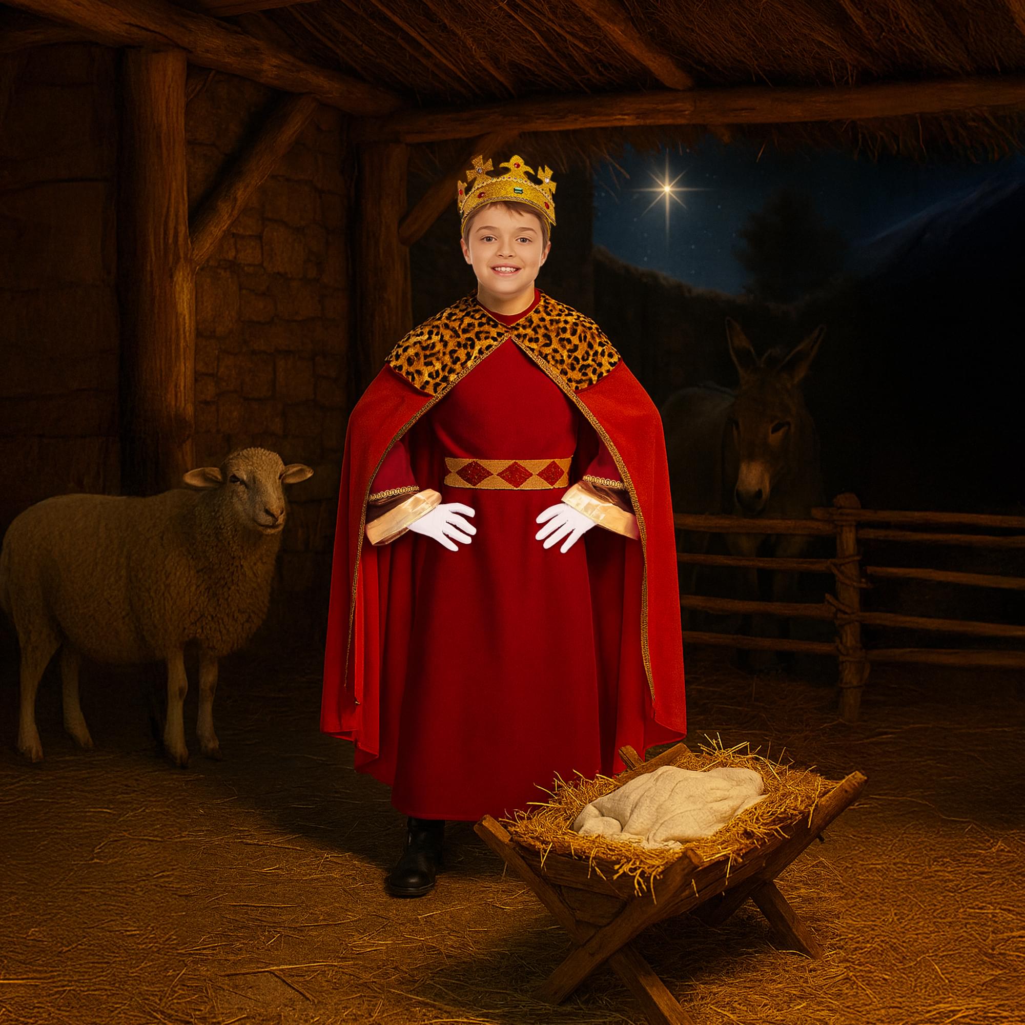 Wise Man Red Child