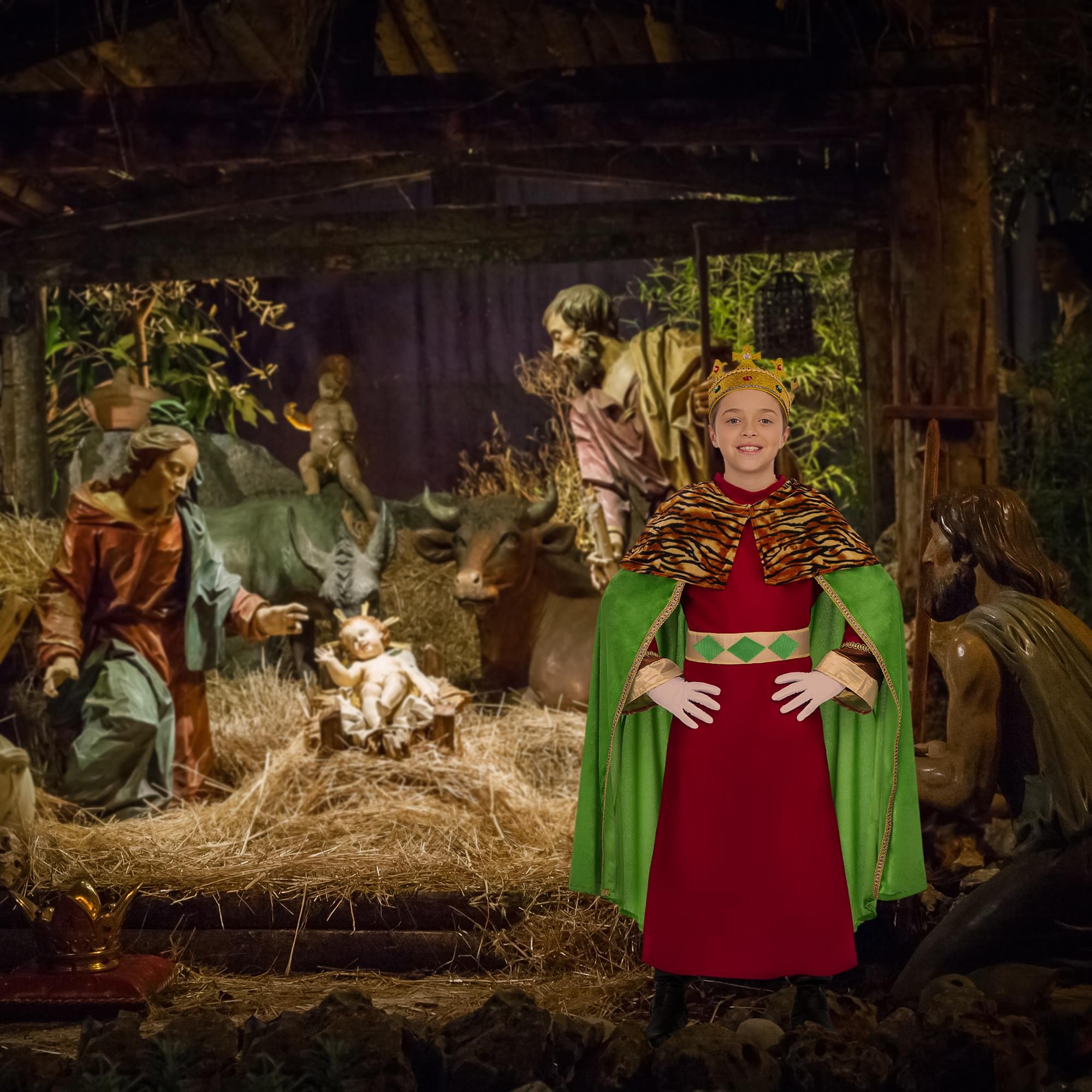 Wise Man King Balthazar Child Costume