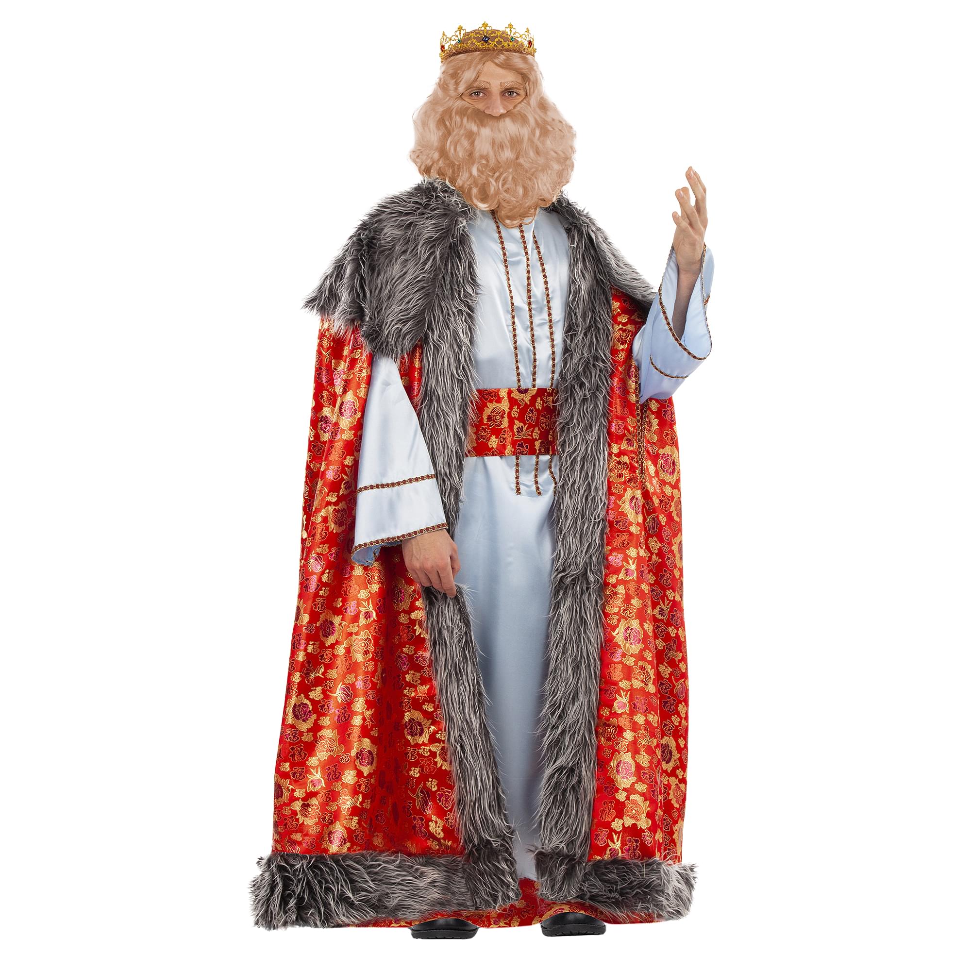 Wise Man King Melchior Brocade Adult Costume | Standard