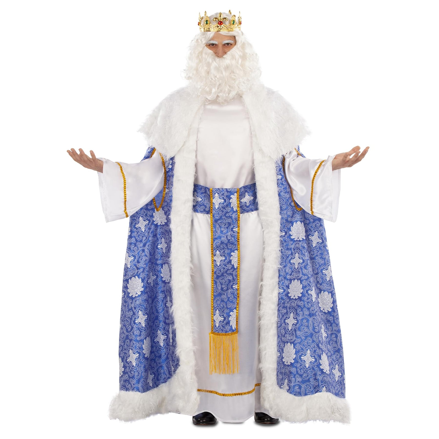 Wise Man King Caspar Brocade Adult Costume | Standard
