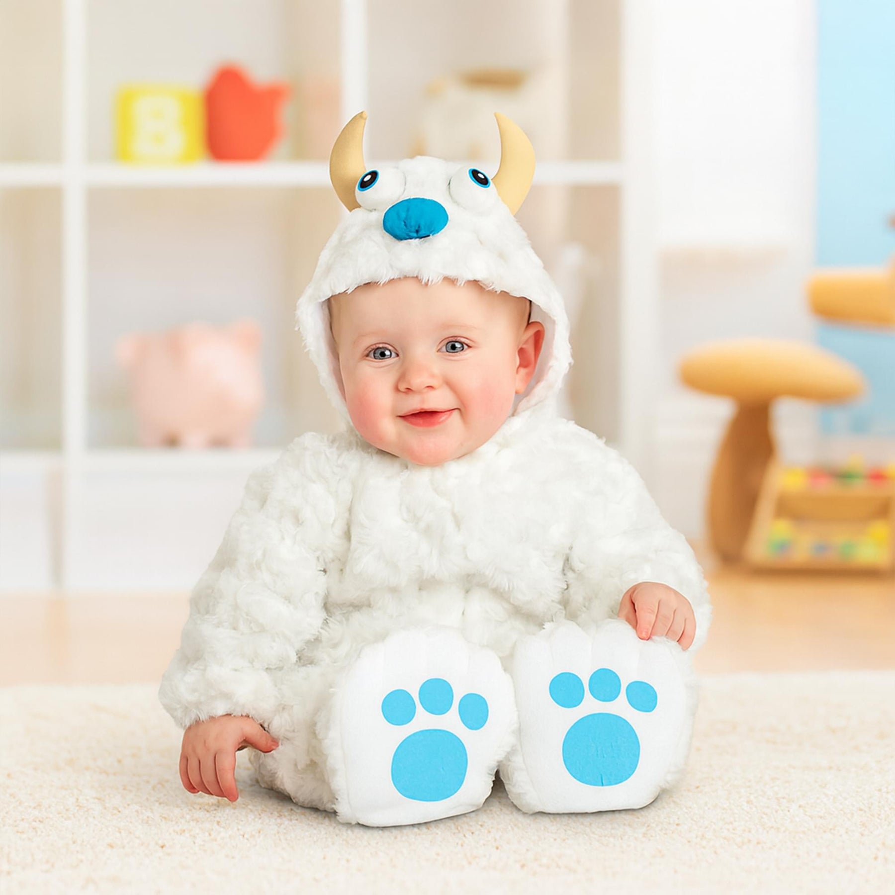 Snow Yeti Baby Costume