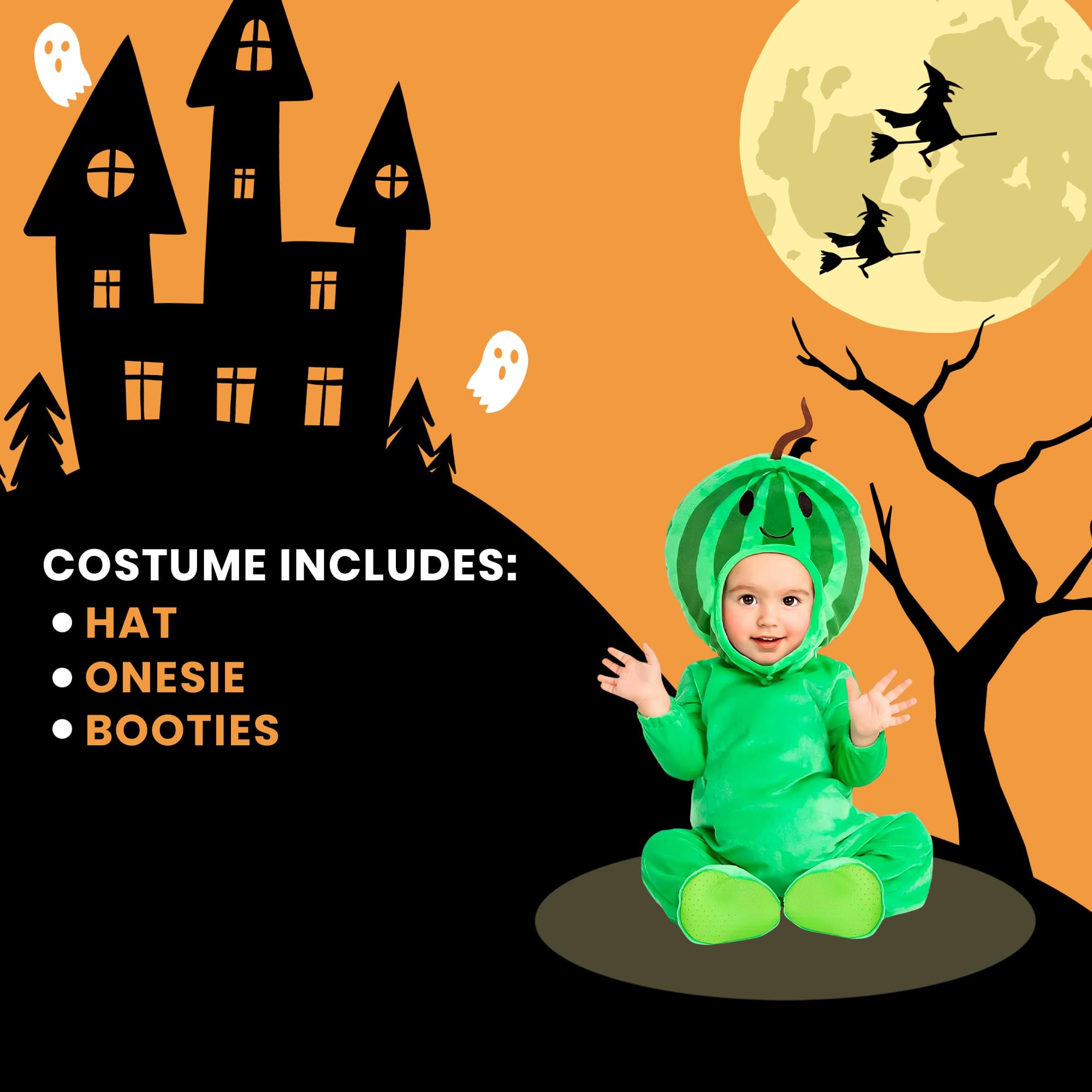 Watermelon Baby Costume