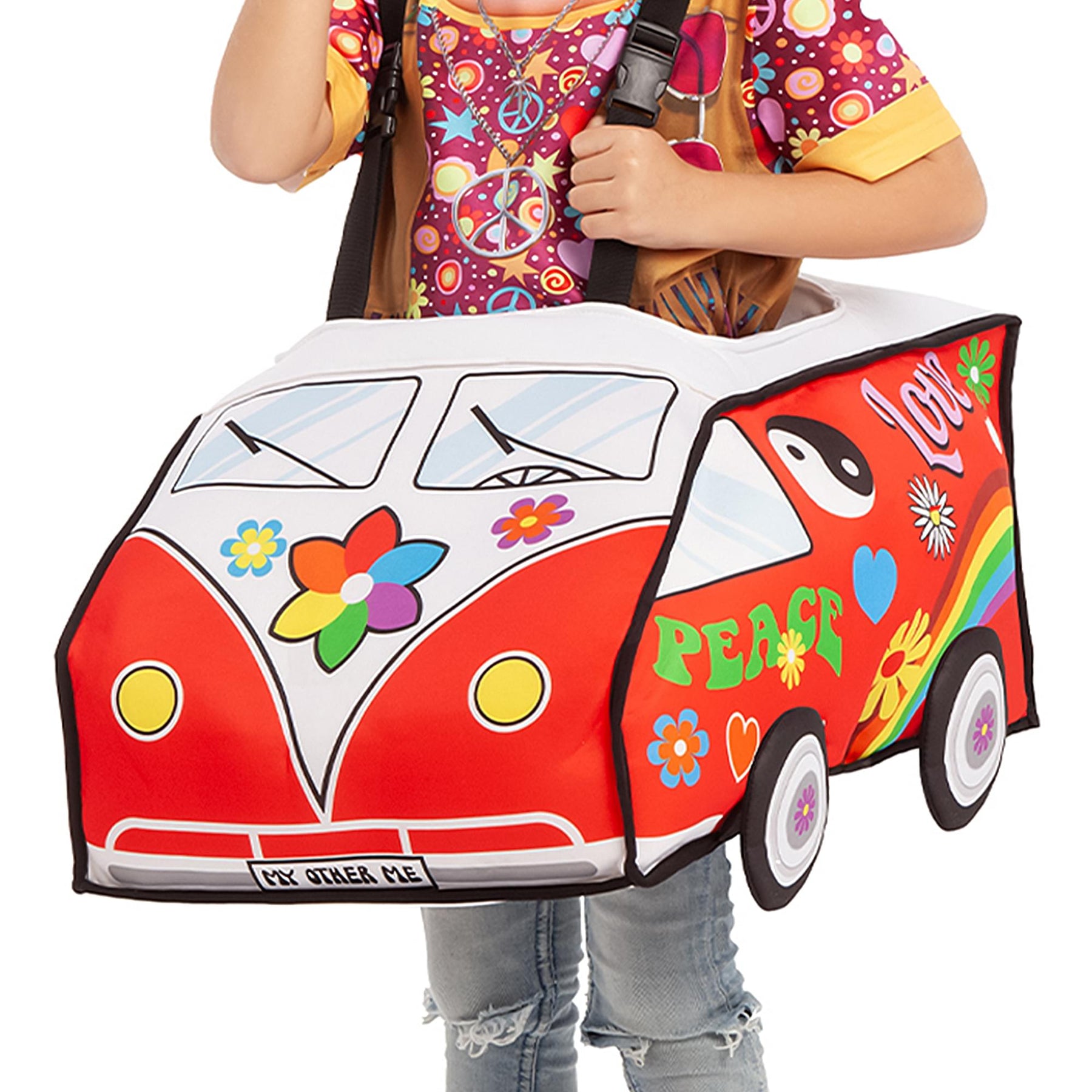Ride-On Hippie Van Child Costume | One Size