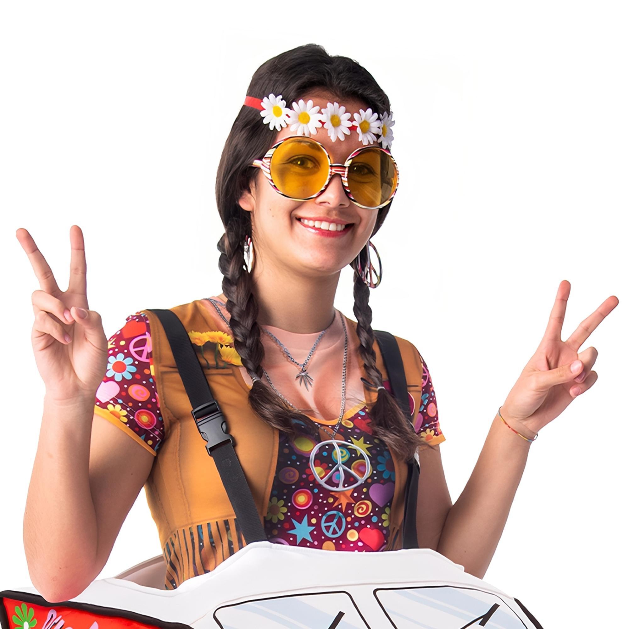 Ride-On Hippie Van Adult Costume | One Size