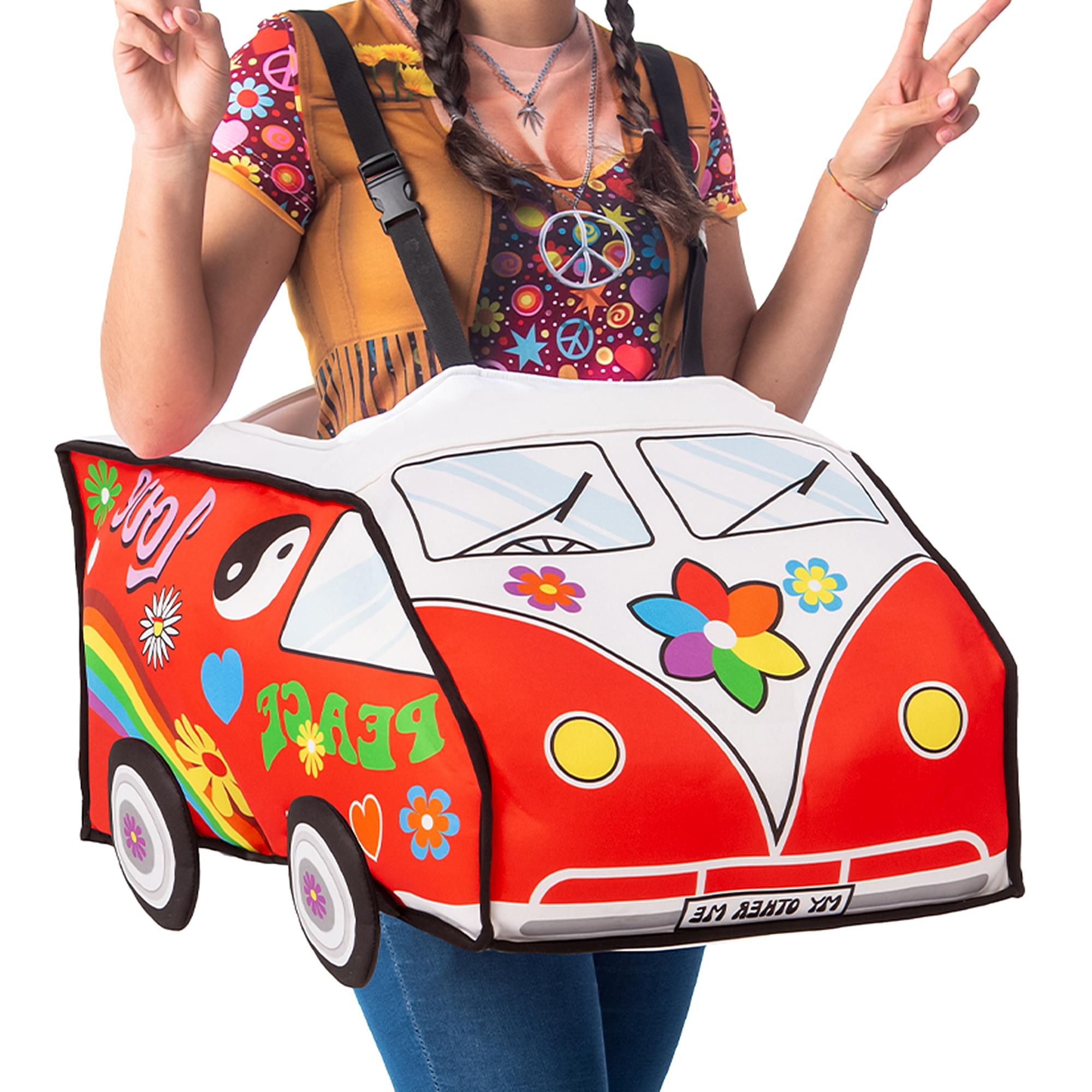 Ride-On Hippie Van Adult Costume | One Size