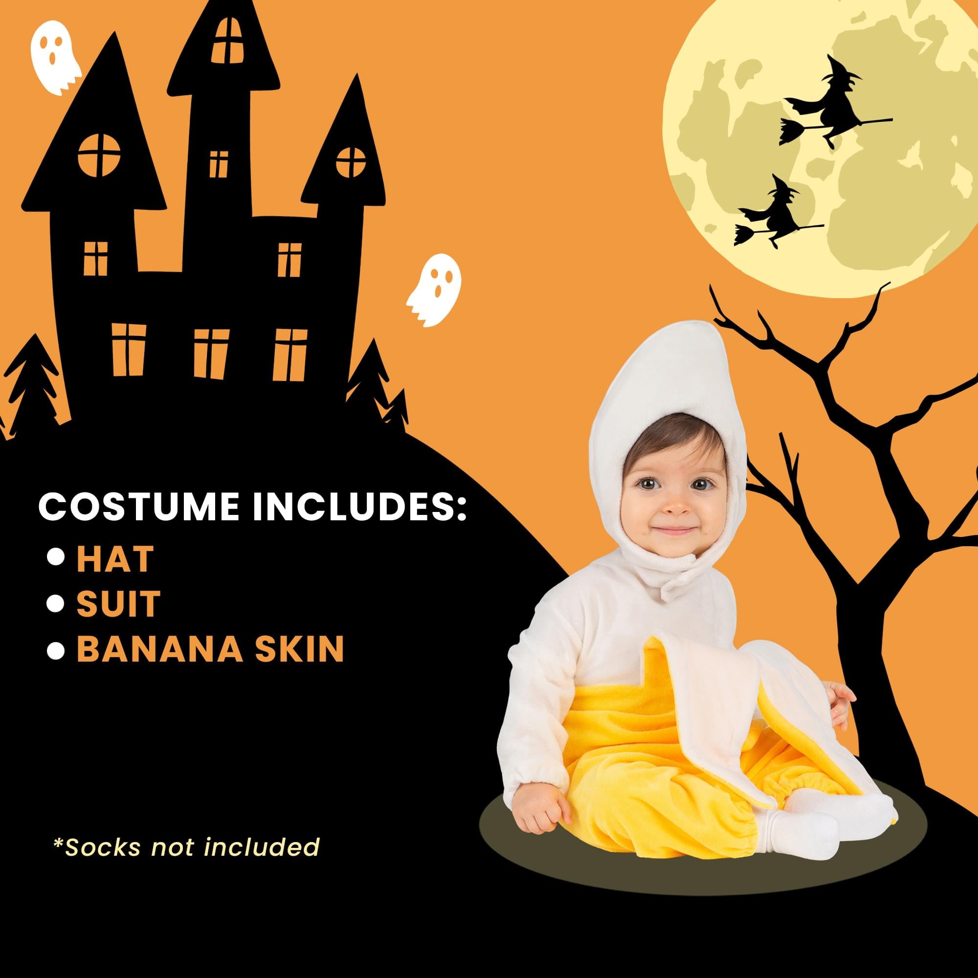 Baby Banana Infant Costume