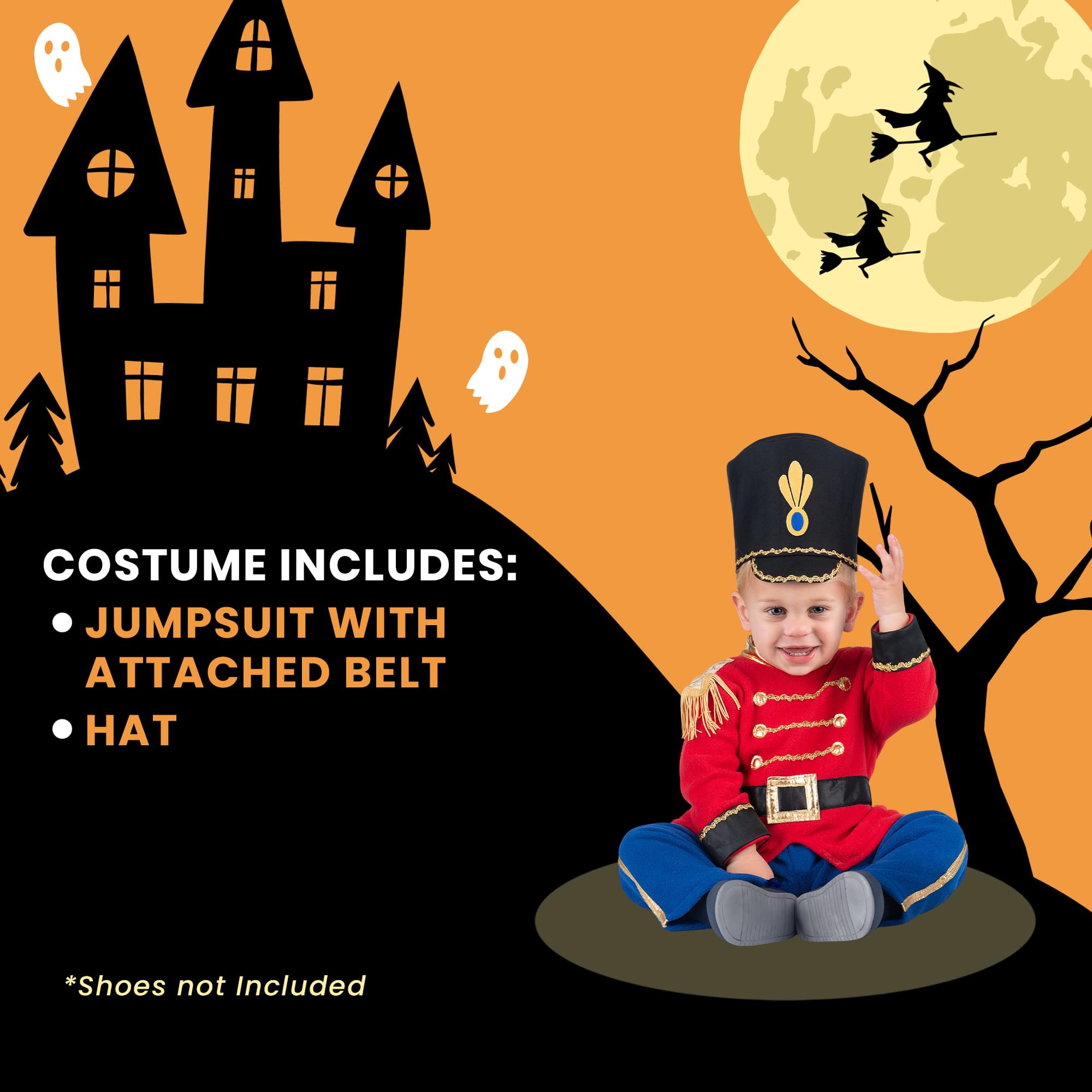 Toy Soldier Baby Costume