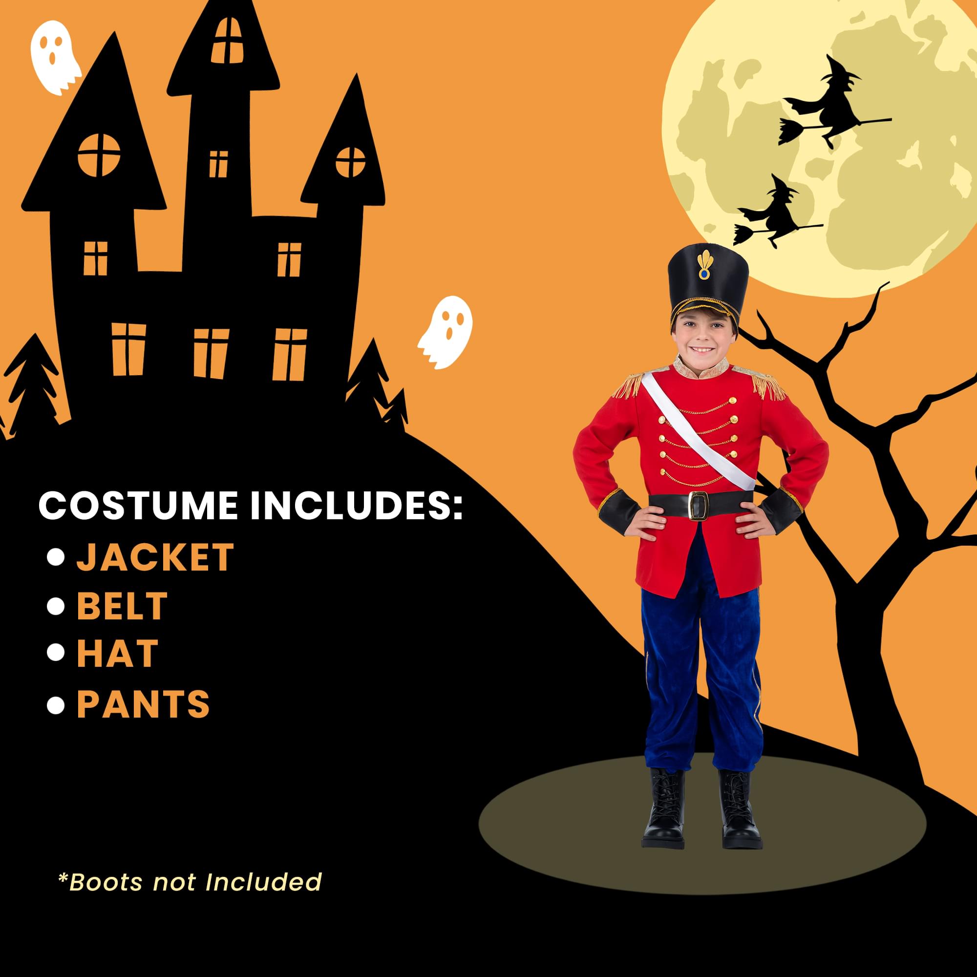 Toy Soldier Child Boy's Costume